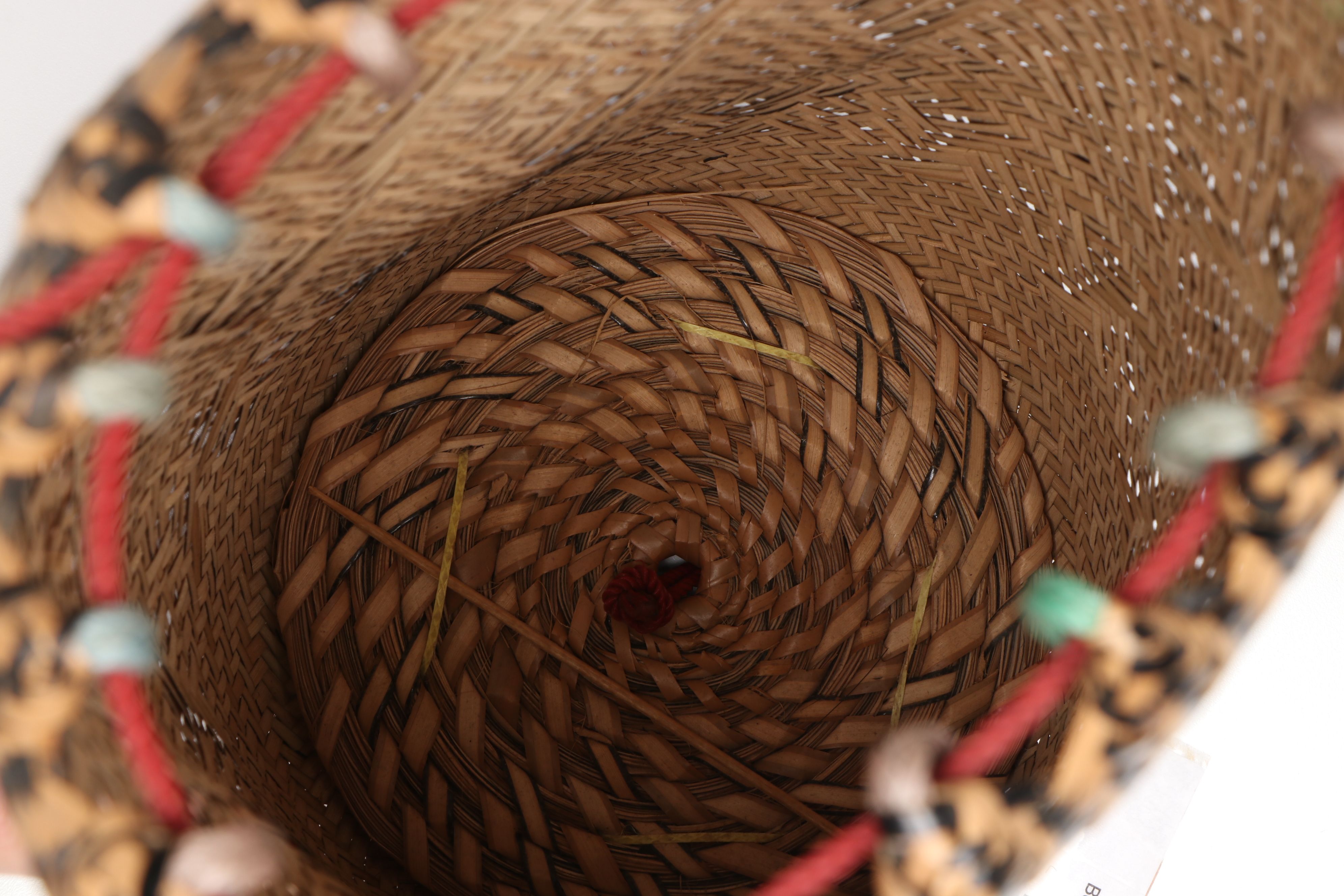 Malaysian Dayak Peoples Handwoven Bamboo Borneo Backpacks