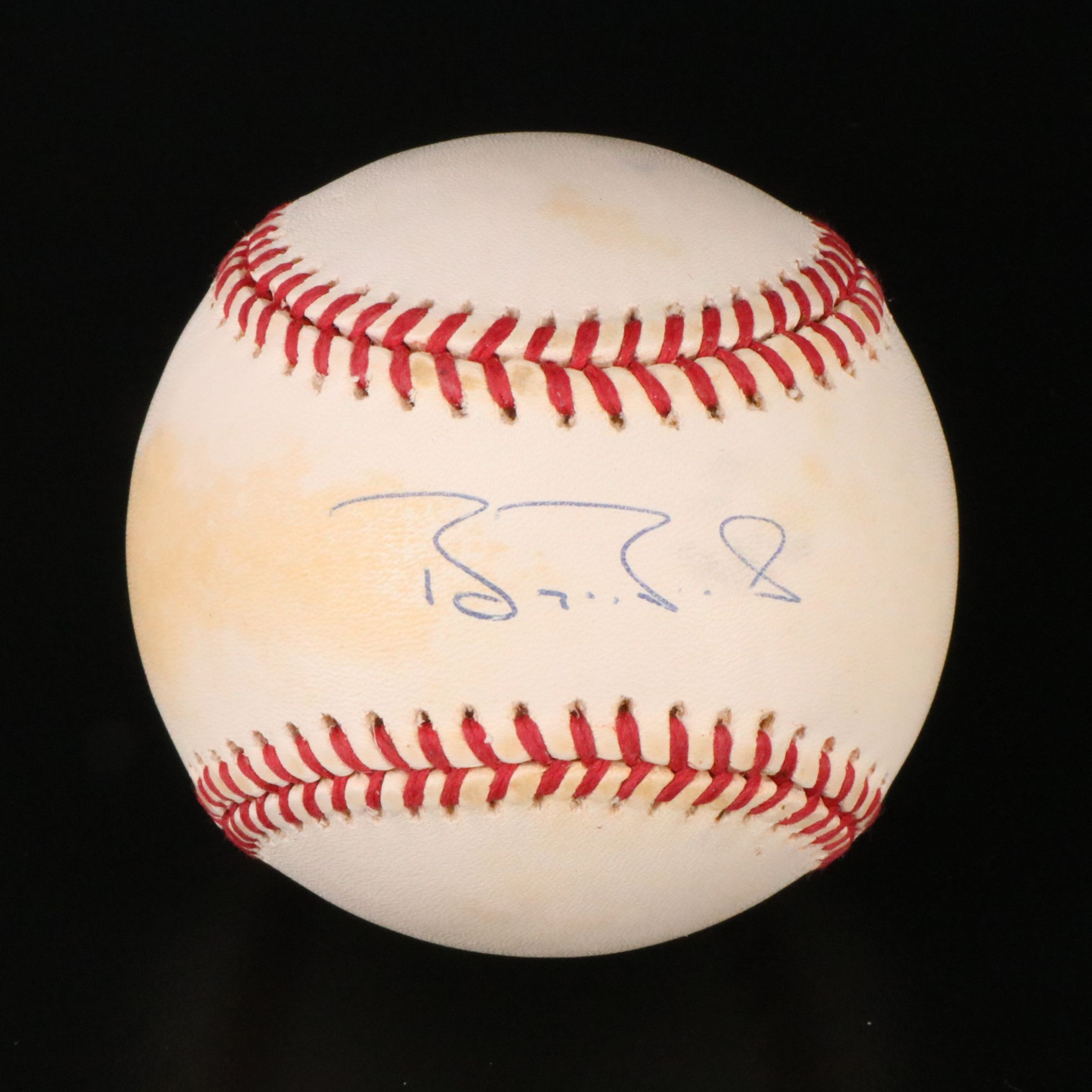 Barry Bonds Signed Rawlings Official National League Baseball