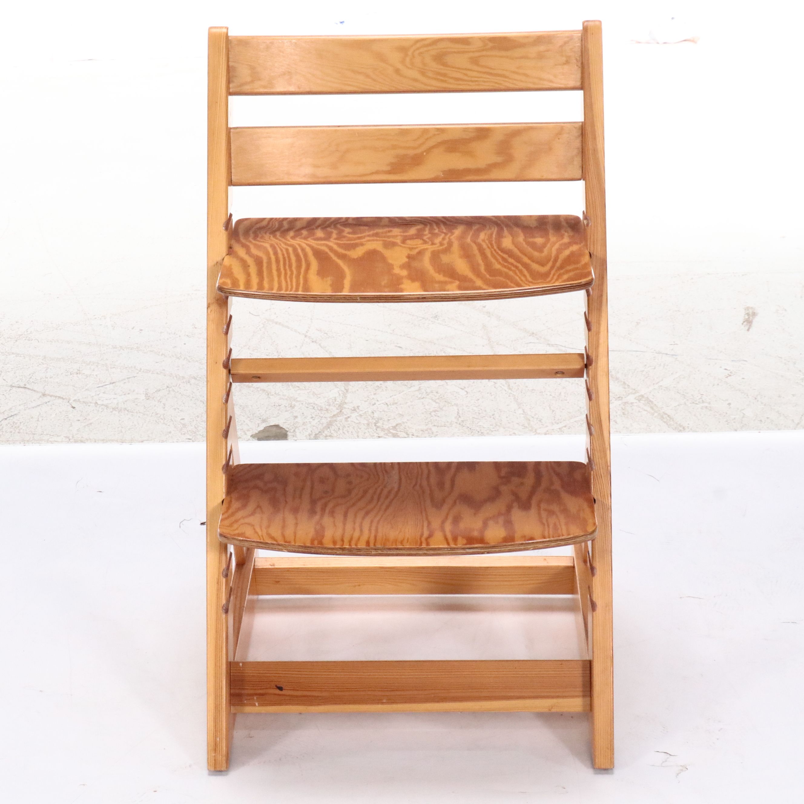 Children's Adjustable Height Wood Chair