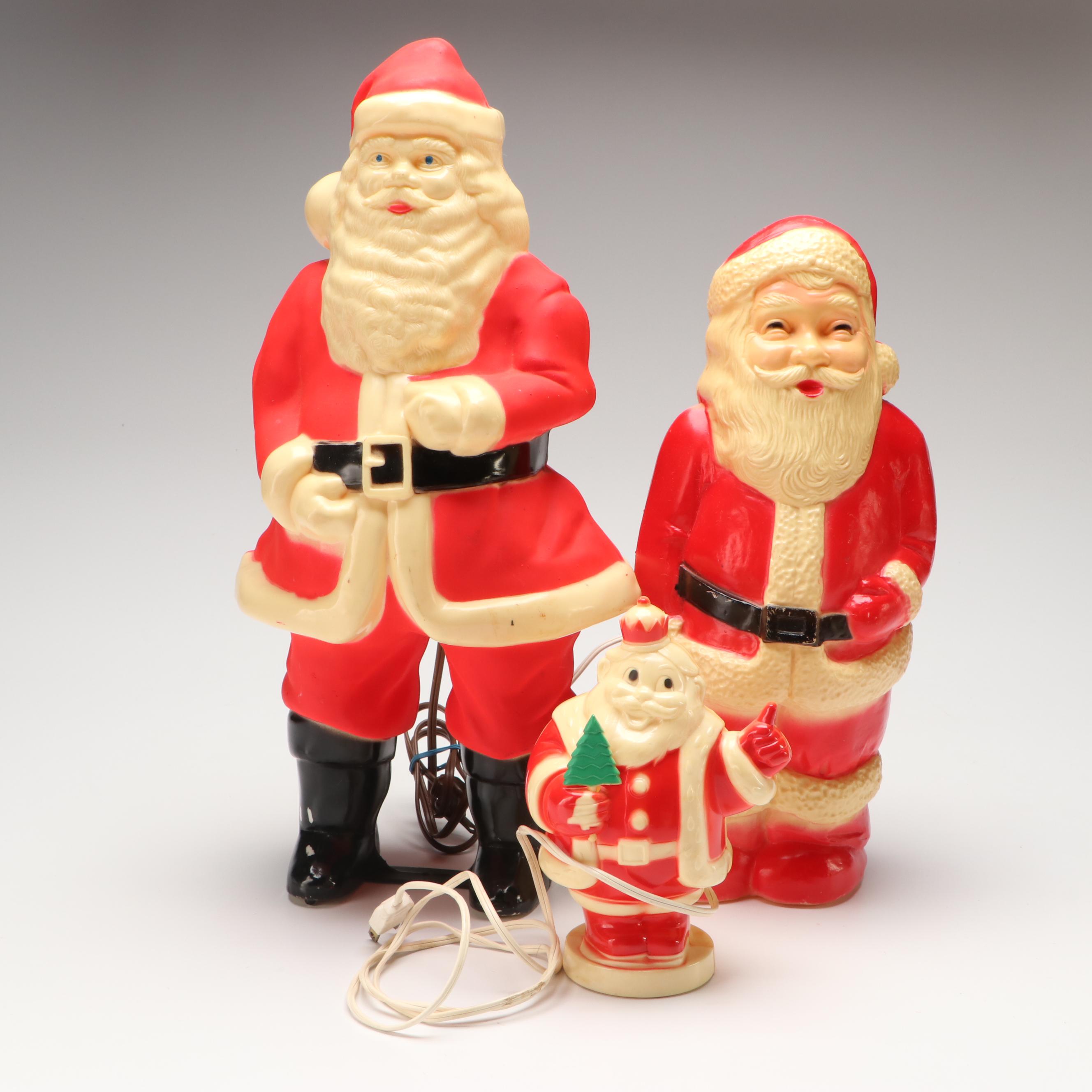 Harett-Gilmar and Other Illuminating Blow Form Santa Claus Décor