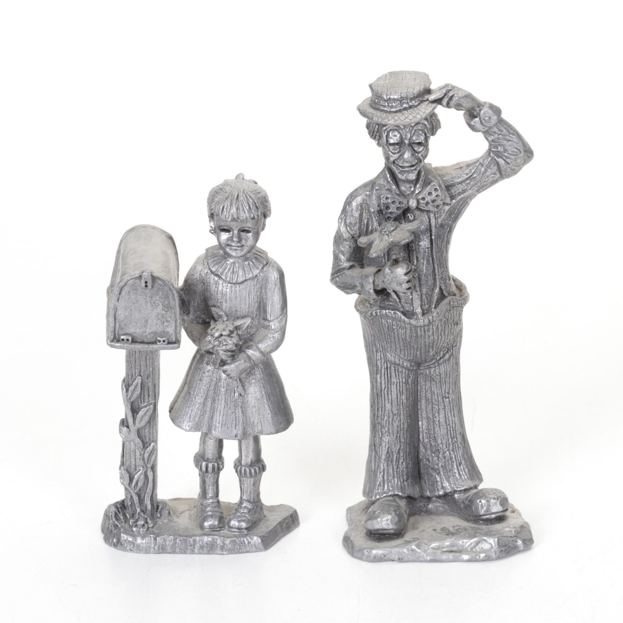"Raising the Flag on Iwo Jima" Musical Figure & Michael Ricker Pewter Figurines