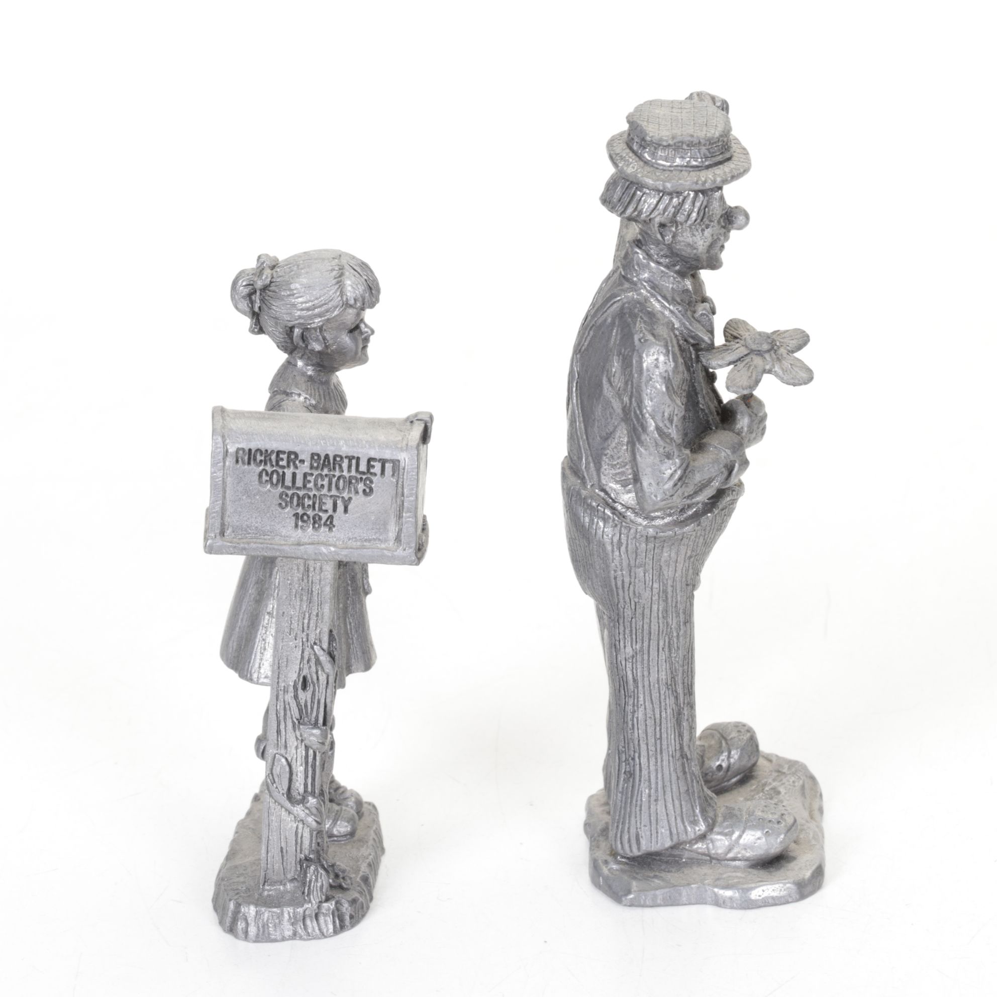 "Raising the Flag on Iwo Jima" Musical Figure & Michael Ricker Pewter Figurines