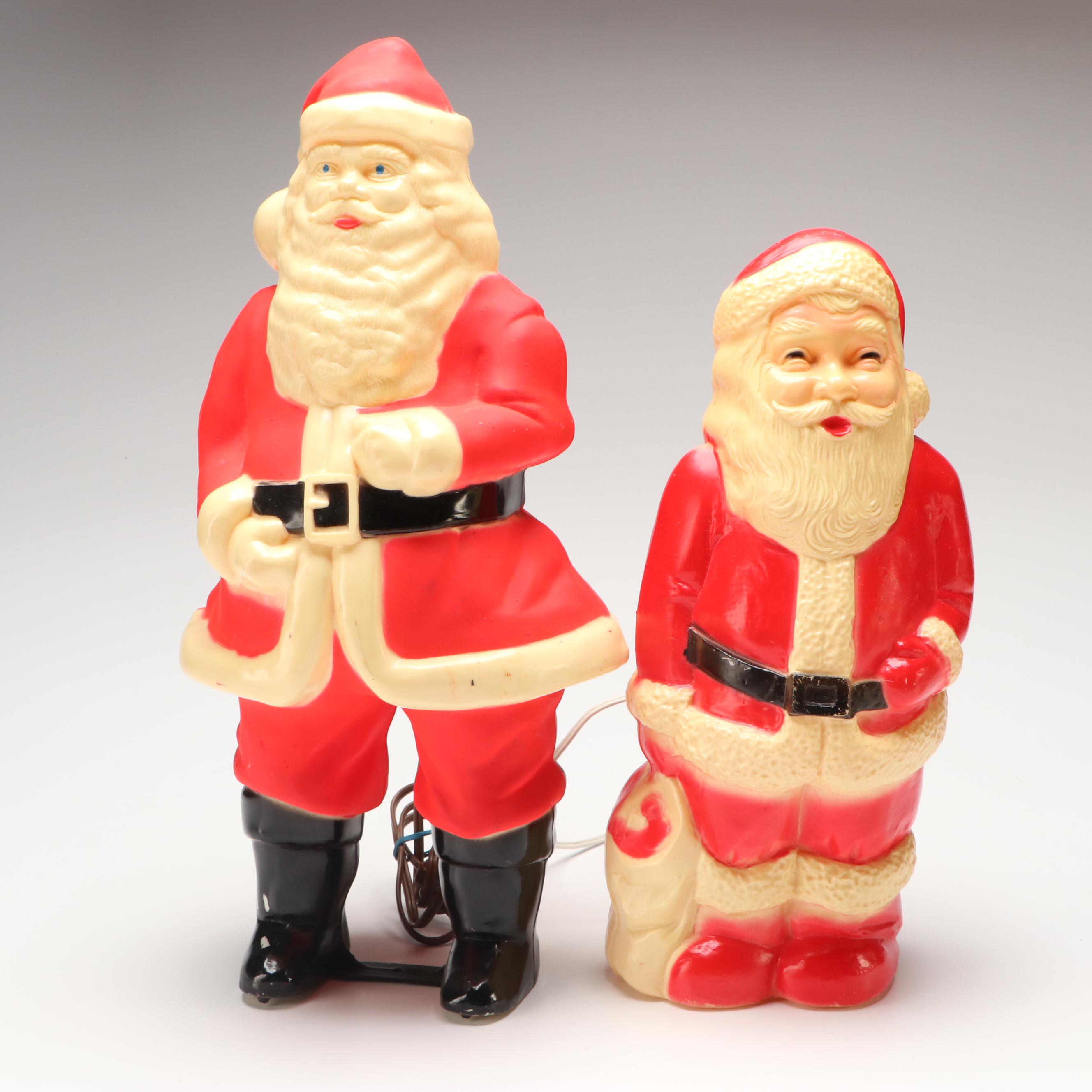 Harett-Gilmar and Other Illuminating Blow Form Santa Claus Décor