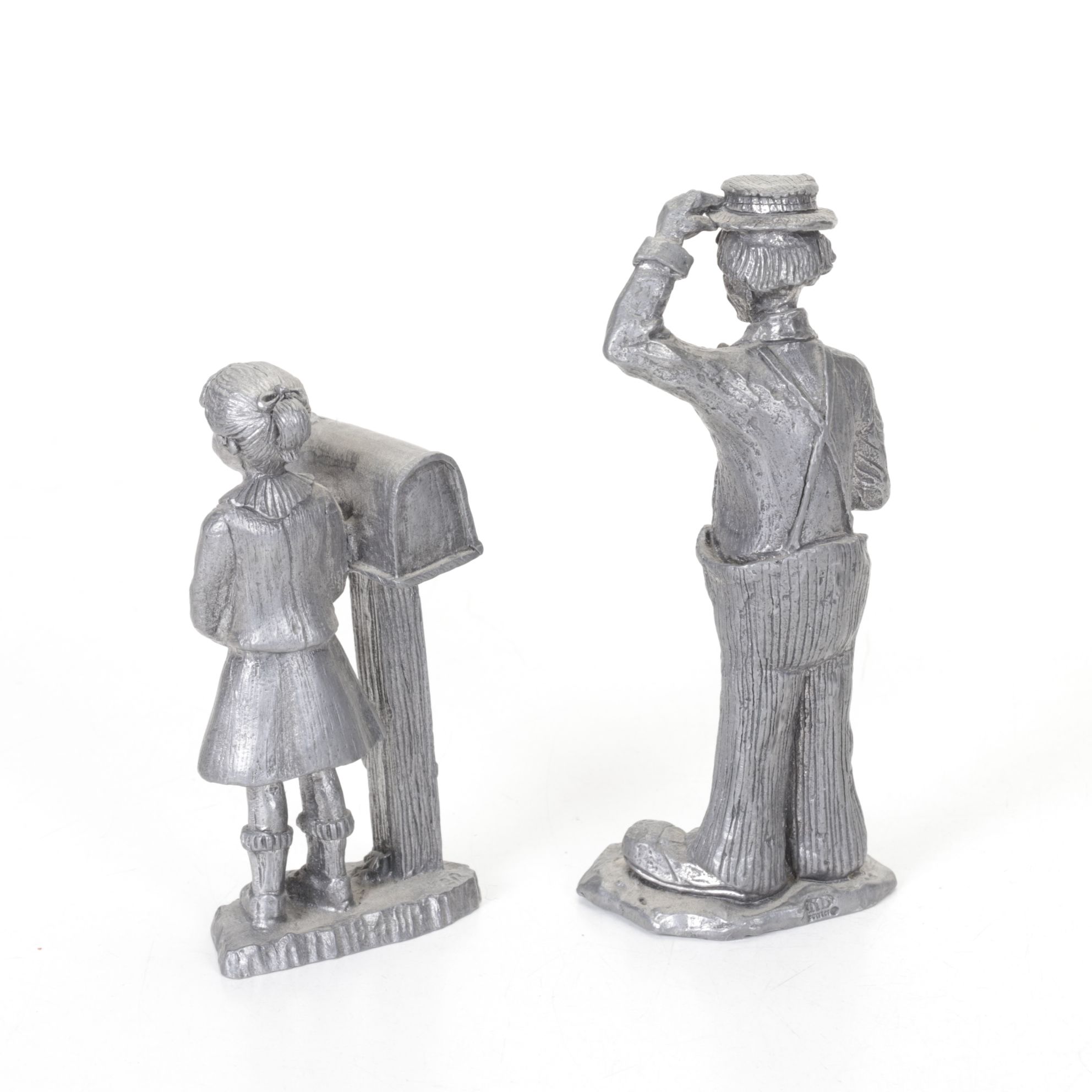 "Raising the Flag on Iwo Jima" Musical Figure & Michael Ricker Pewter Figurines
