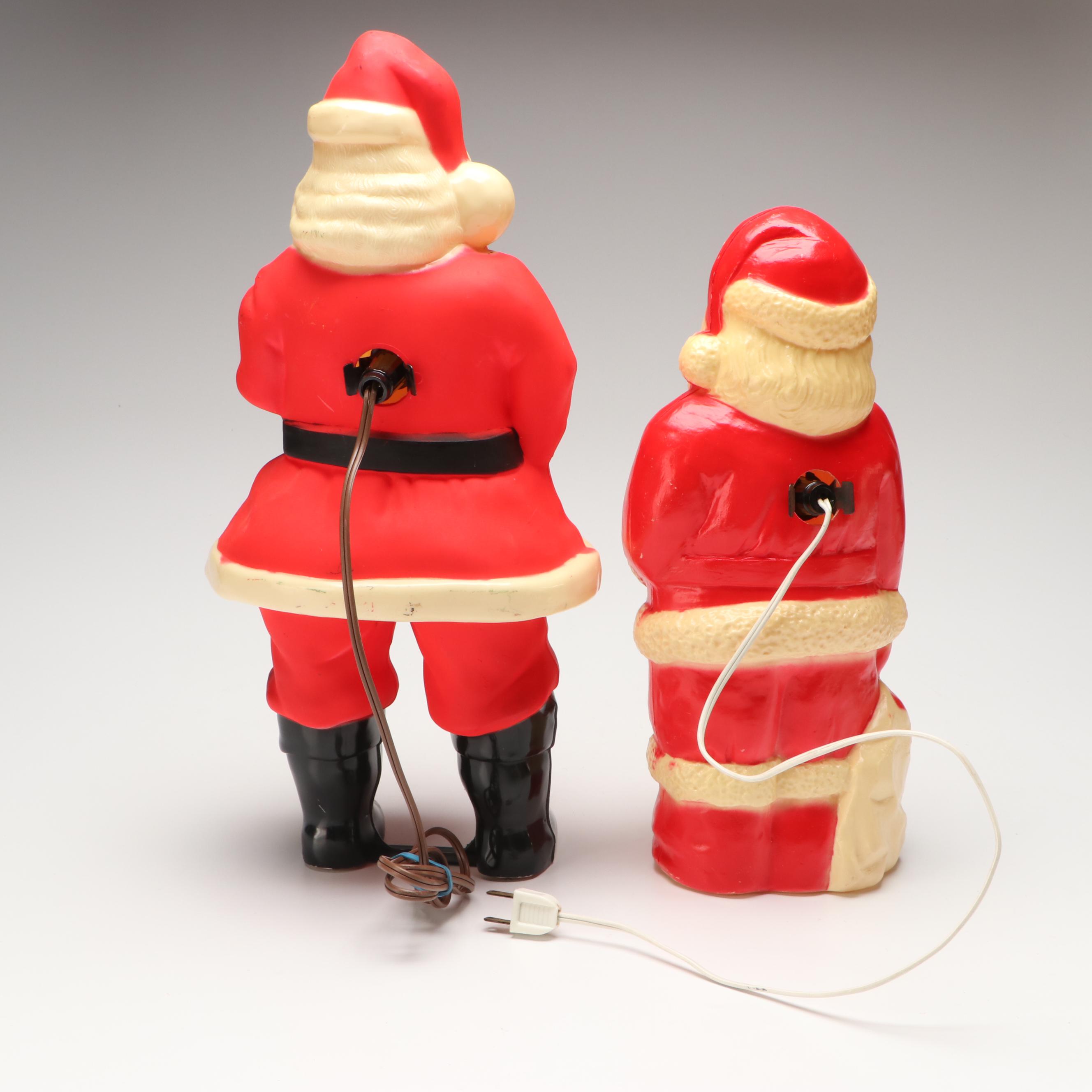Harett-Gilmar and Other Illuminating Blow Form Santa Claus Décor