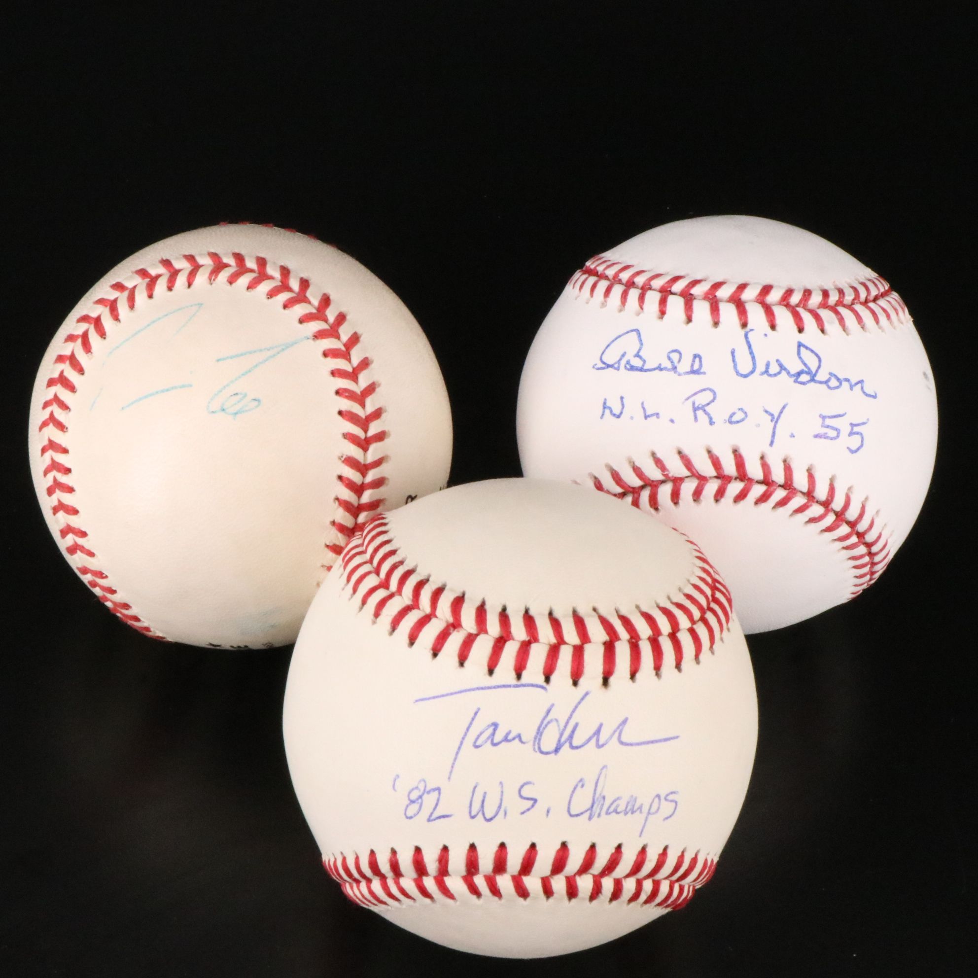 Rollie Fingers, Bob Gibson, Chipper Jones, and More Signed Baseballs