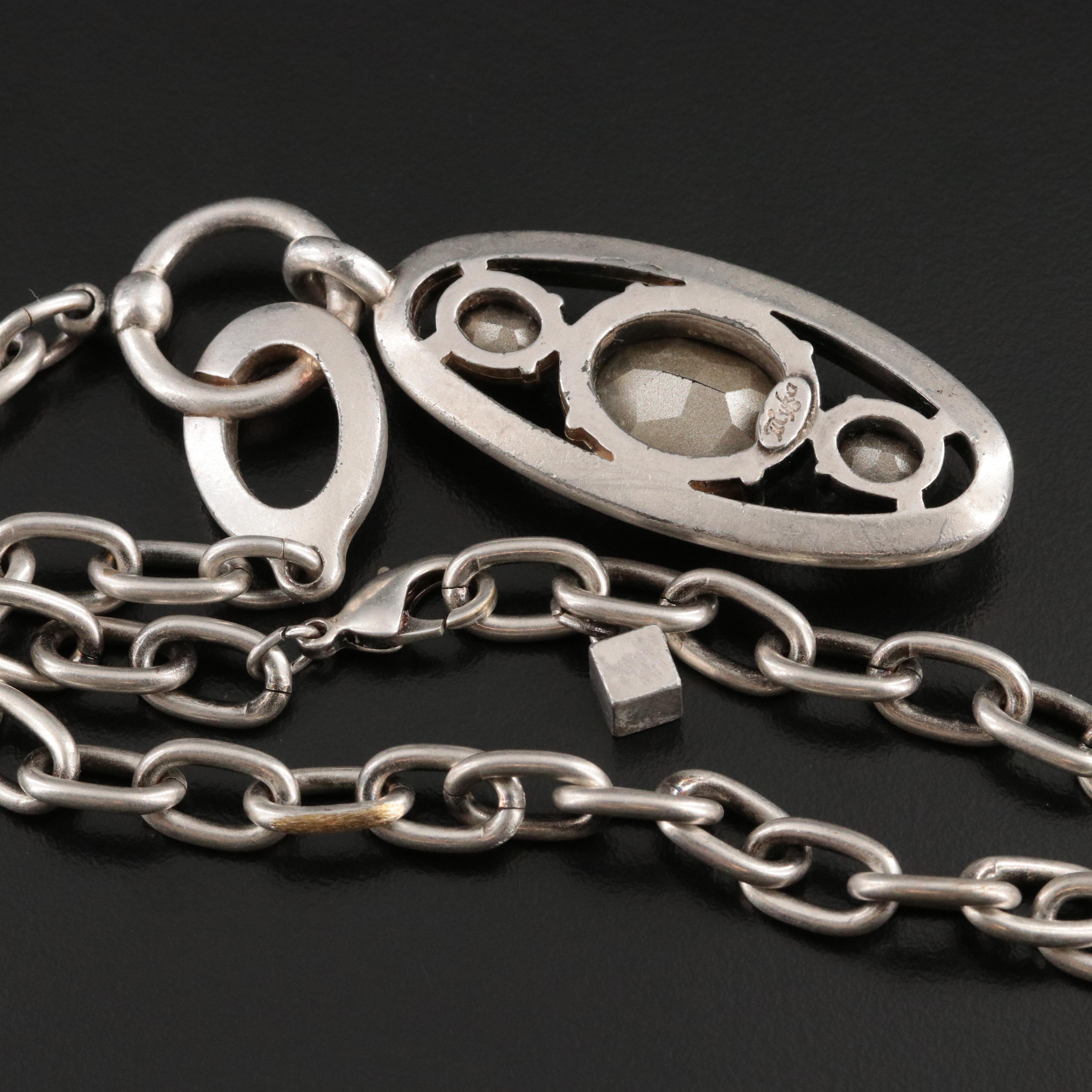 Myka Designs Rhinestone Necklace