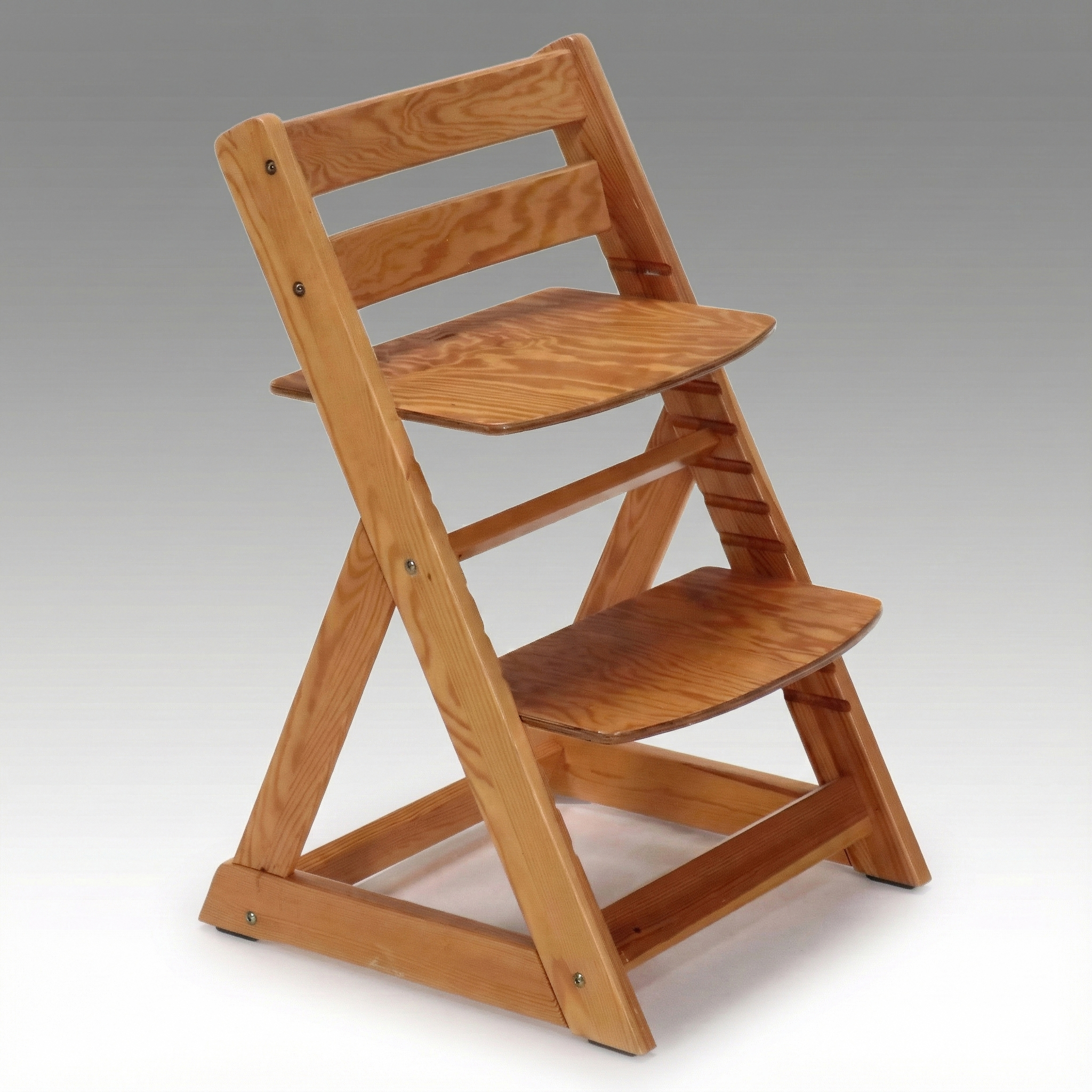 Children's Adjustable Height Wood Chair