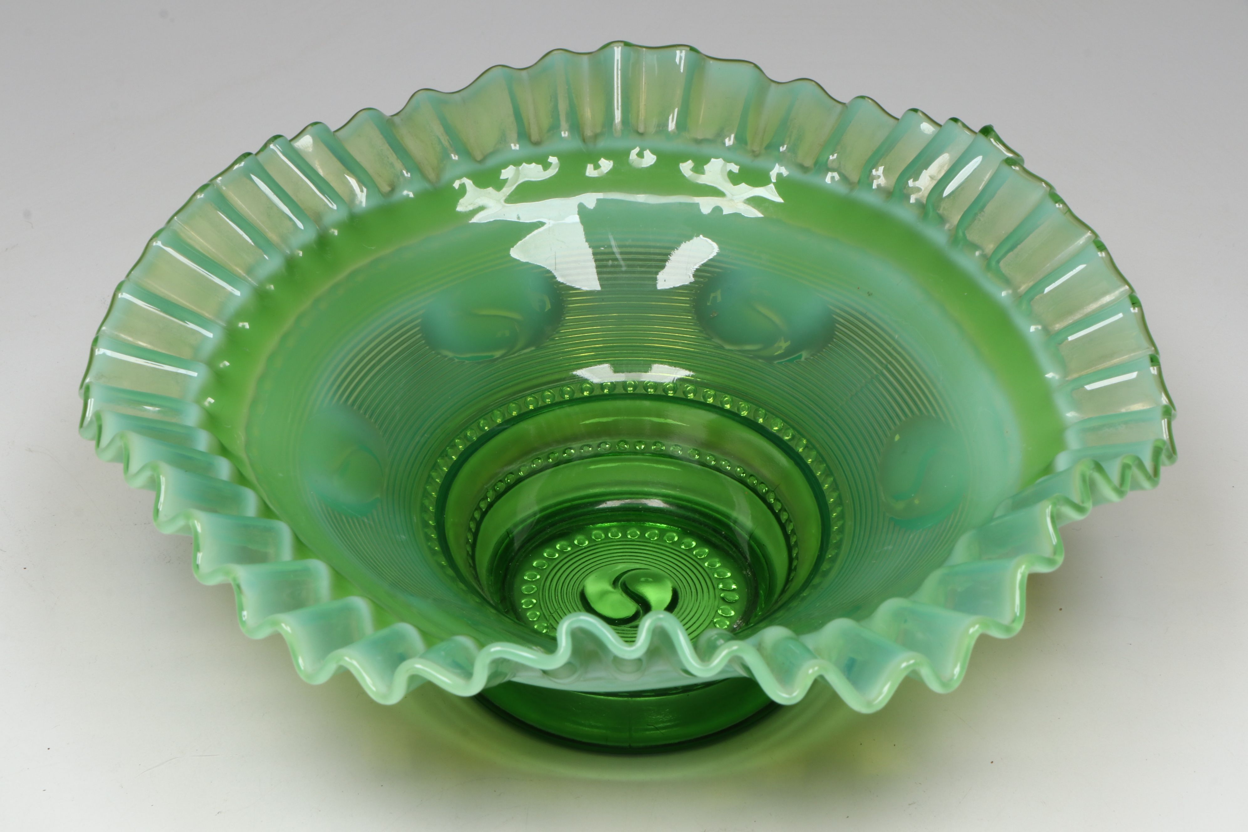 Jefferson "Ruffles and Rings" with Other Bowls and Tableware