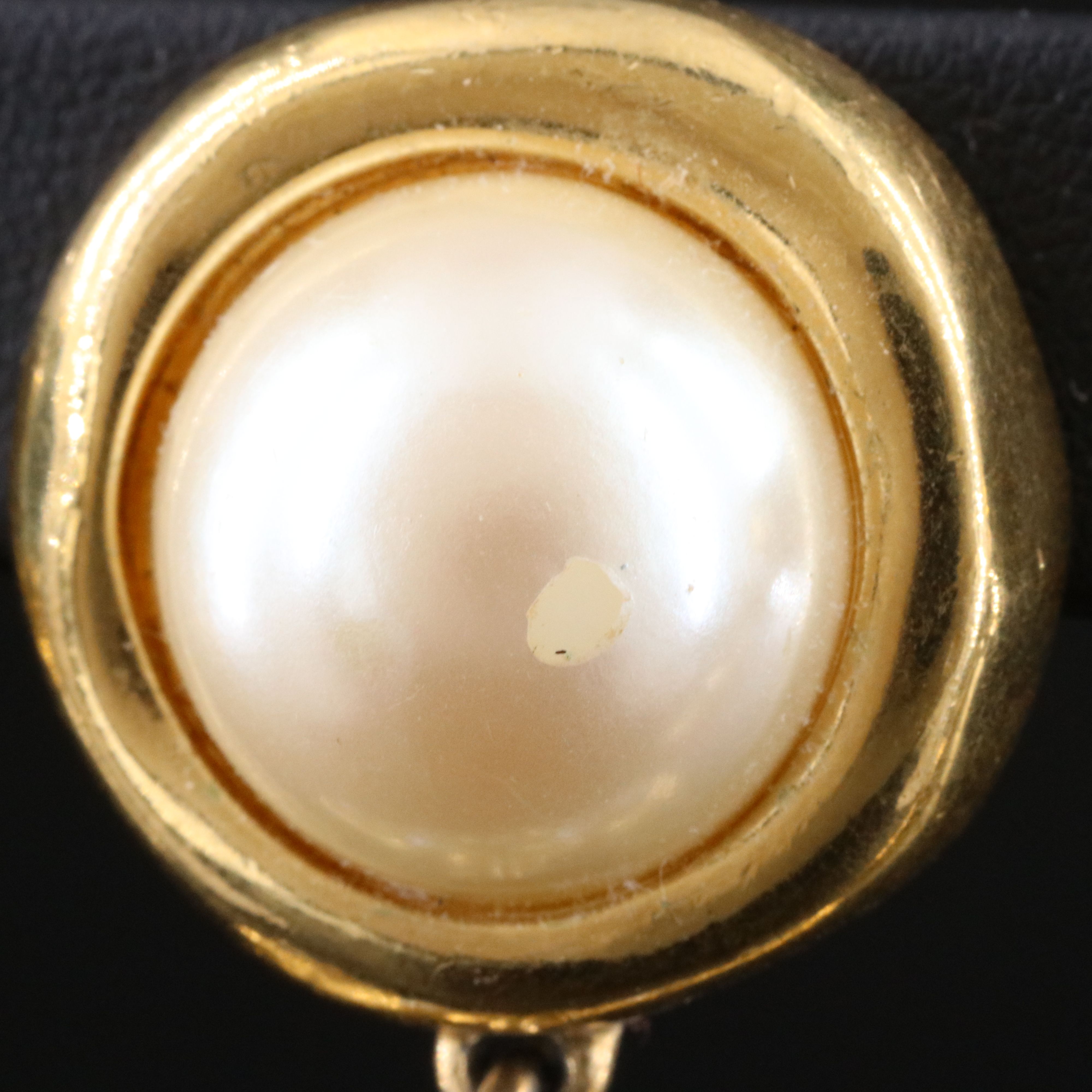 Givenchy Heart Drop and Christian Dior Crystal Earrings