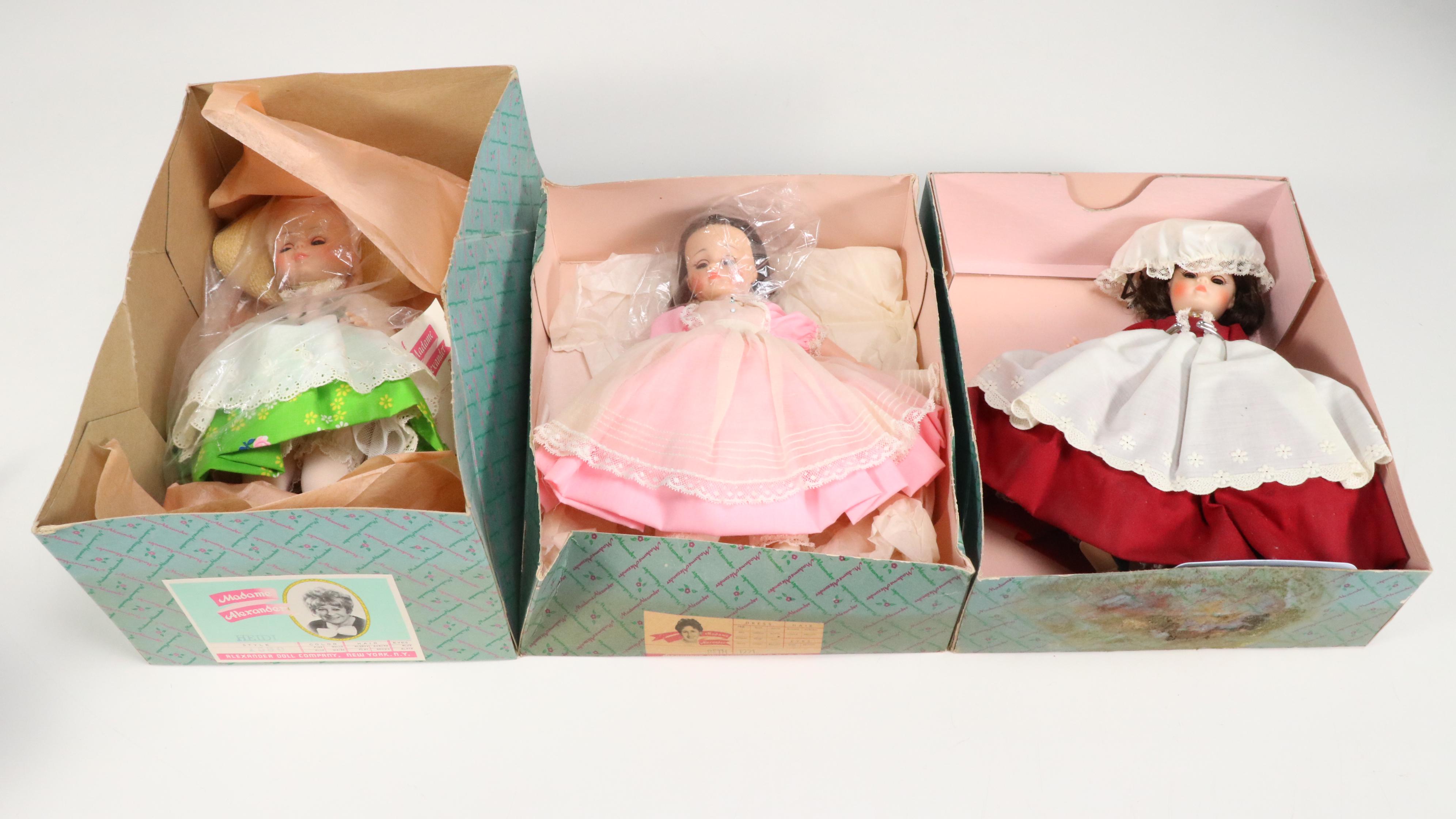 Little Women "Beth," "Poor Cinderella," and More Madame Alexander Dolls