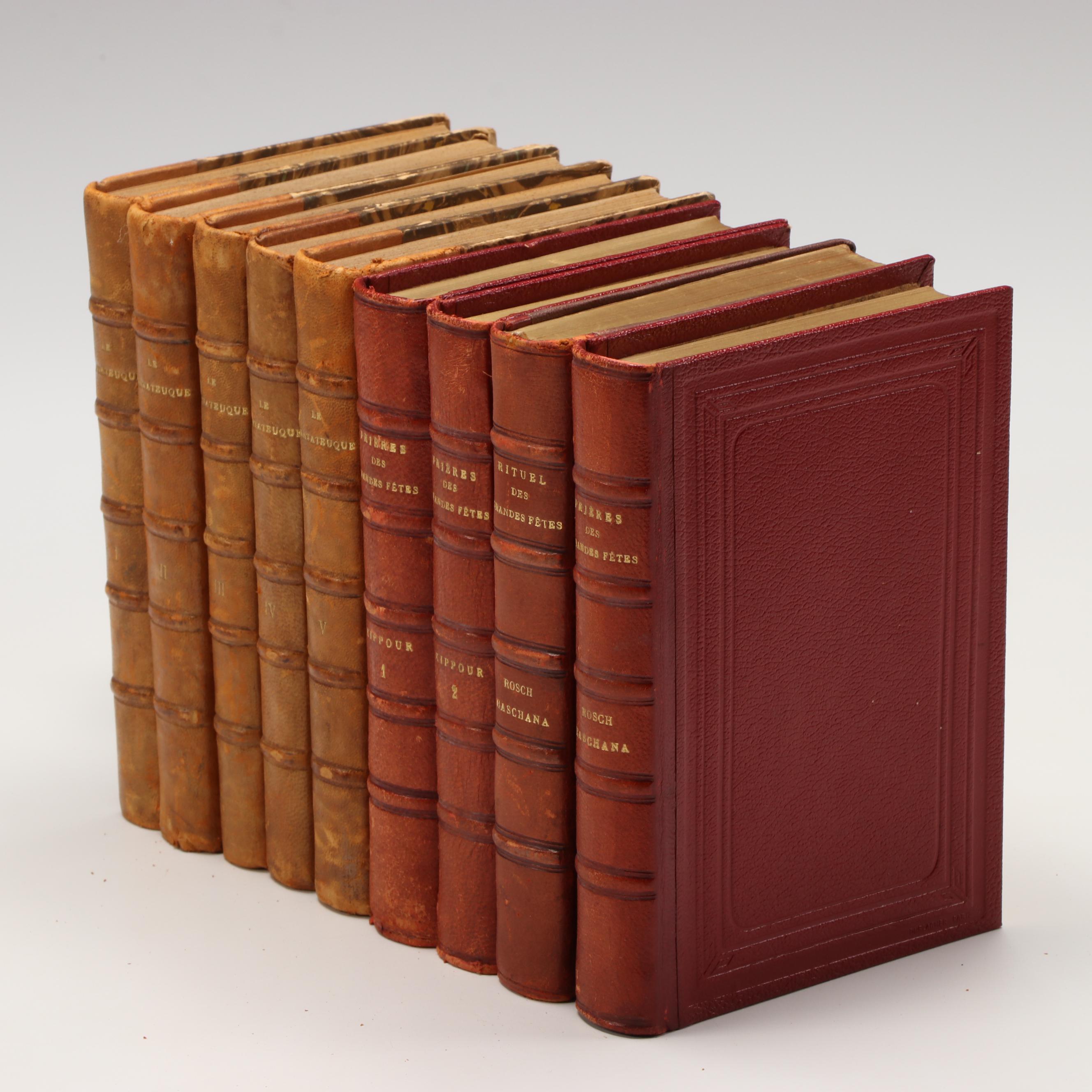 "Erech Hatephiloth" French Translation and More Jewish Prayer Books