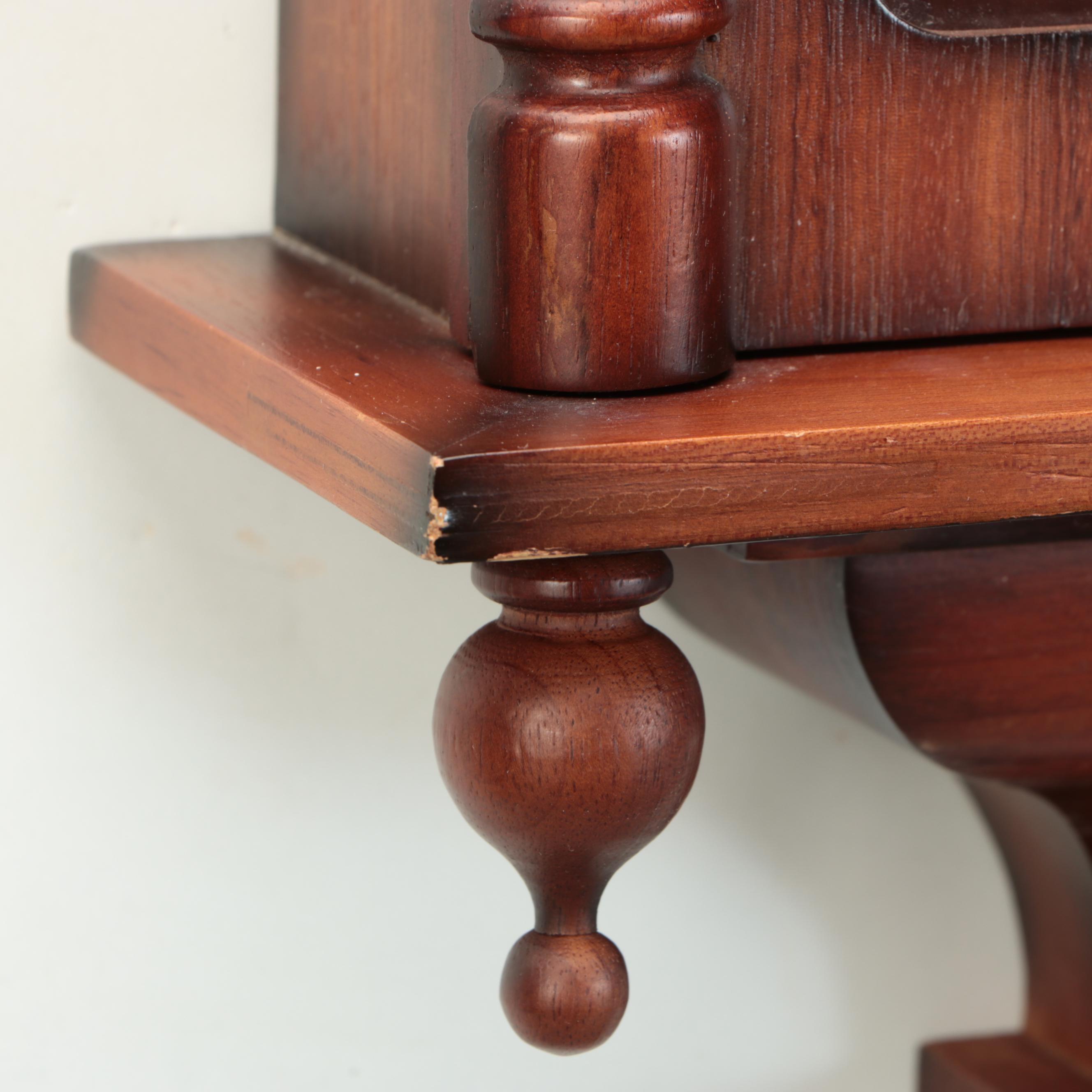 Commodore Wooden Wall Clock