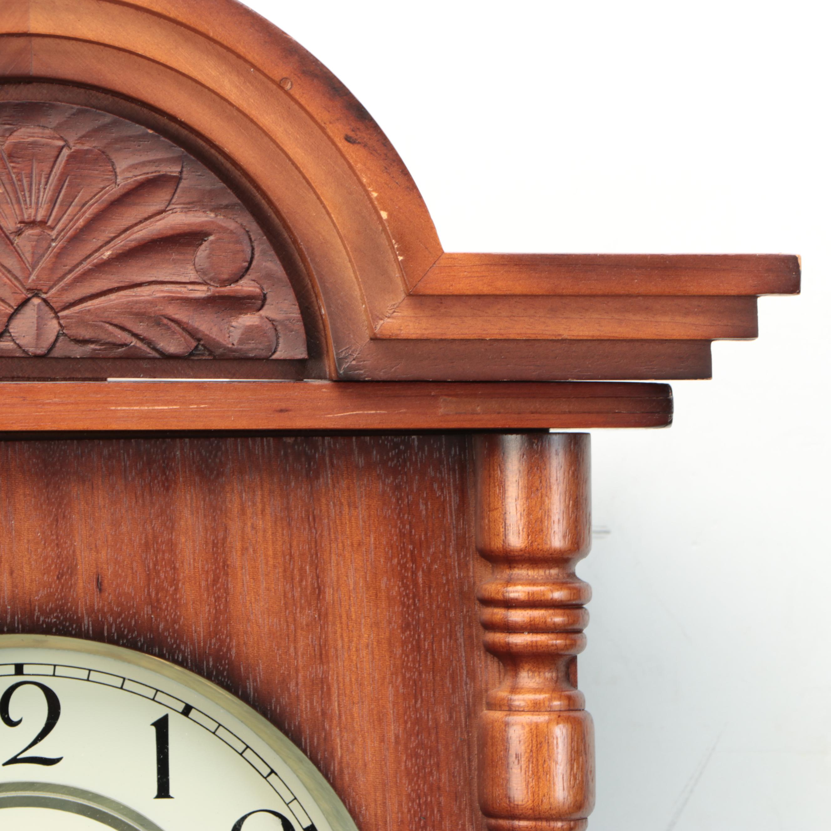 Commodore Wooden Wall Clock