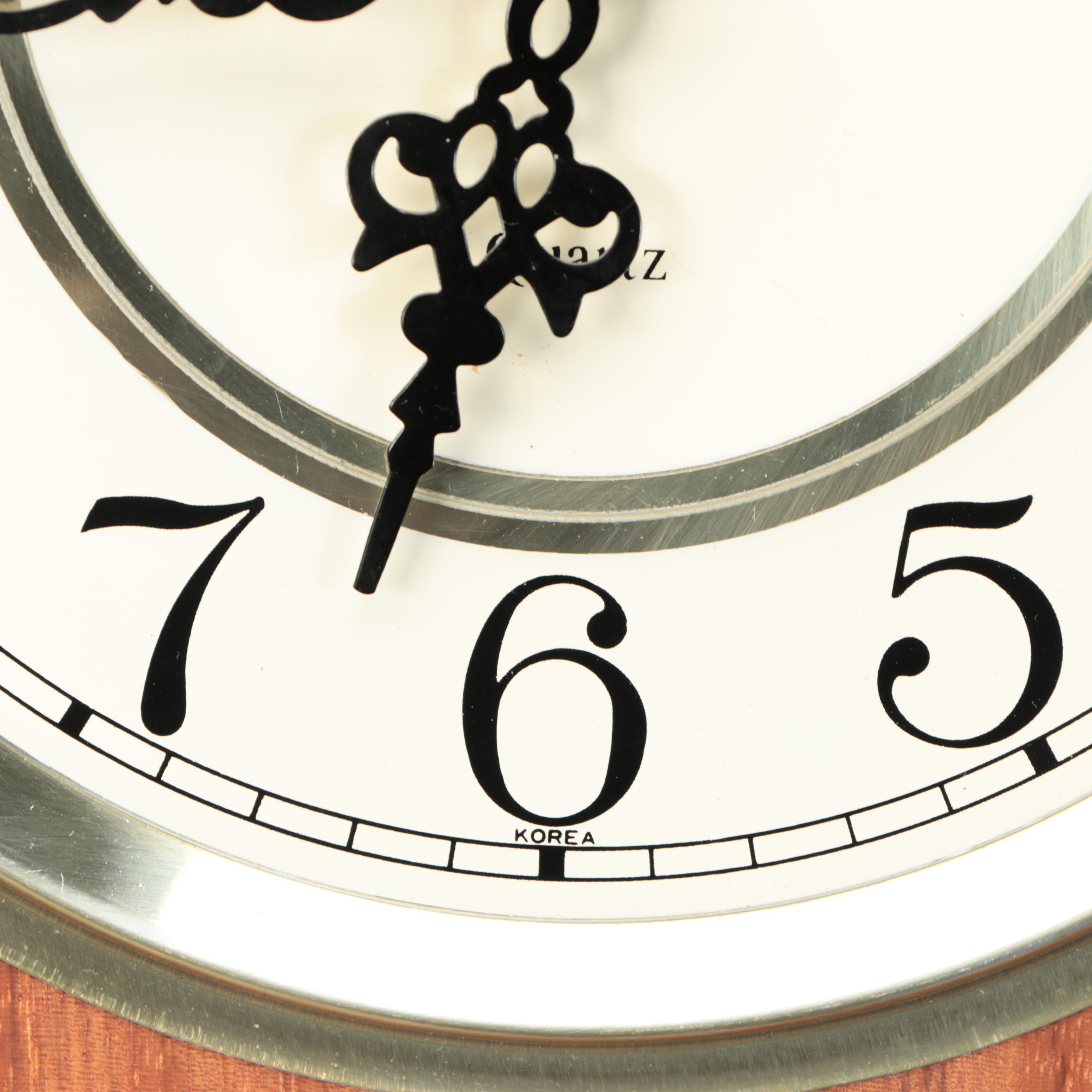 Commodore Wooden Wall Clock