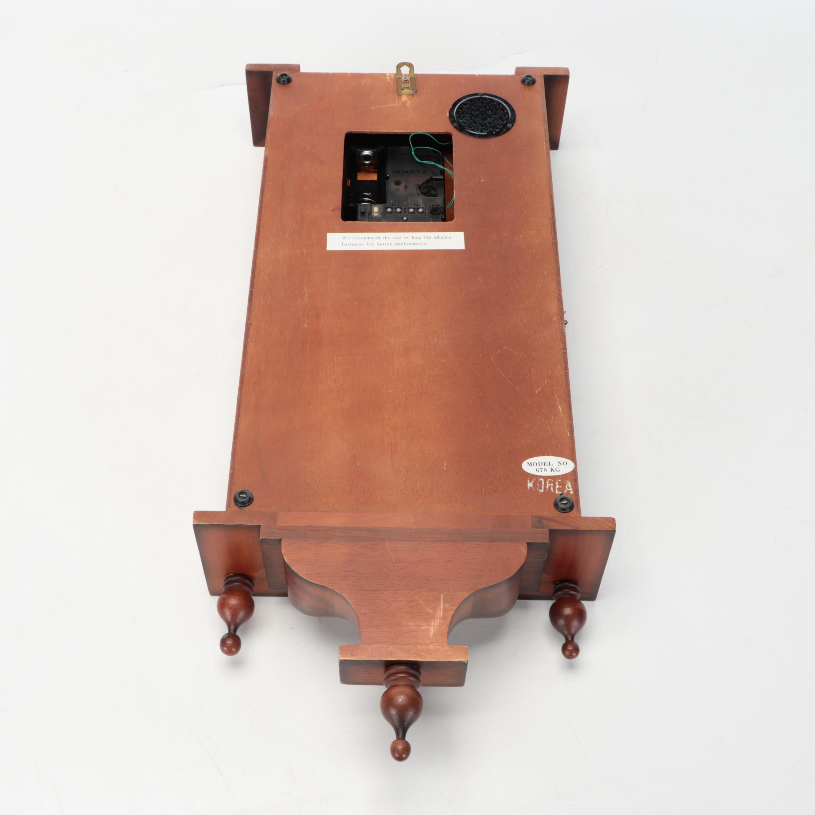 Commodore Wooden Wall Clock