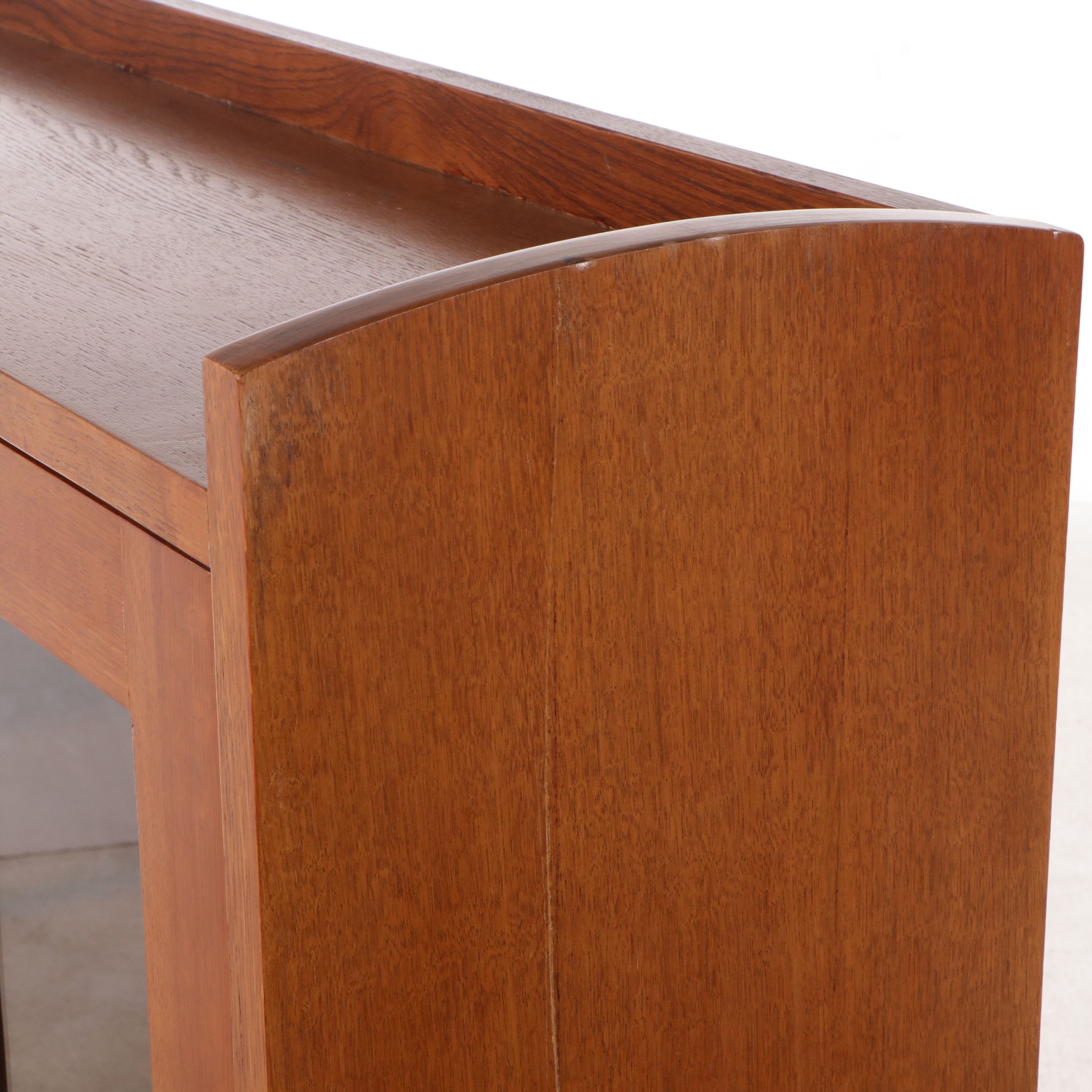 Craftsman Style Cherry Cabinet Bookcase