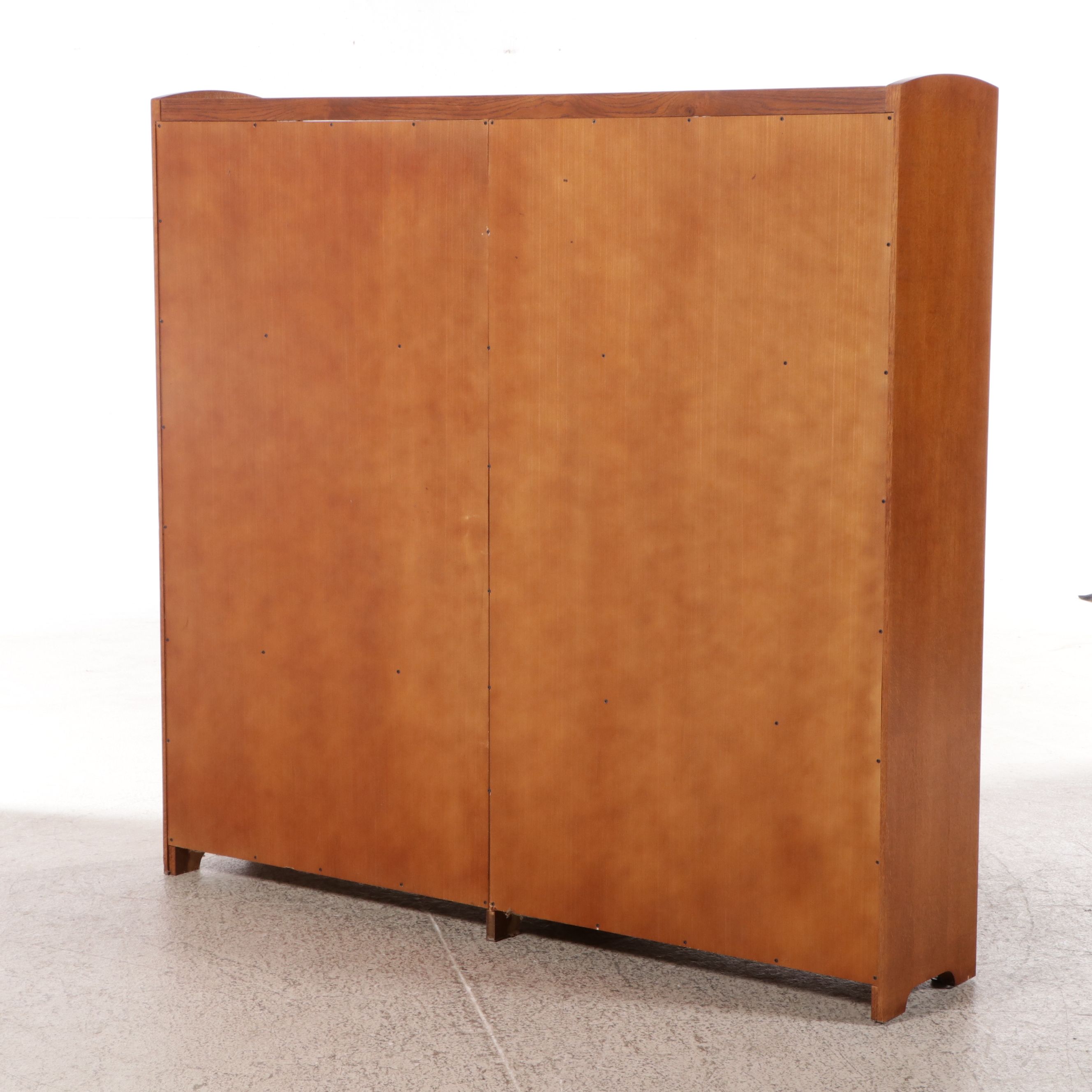 Craftsman Style Cherry Cabinet Bookcase