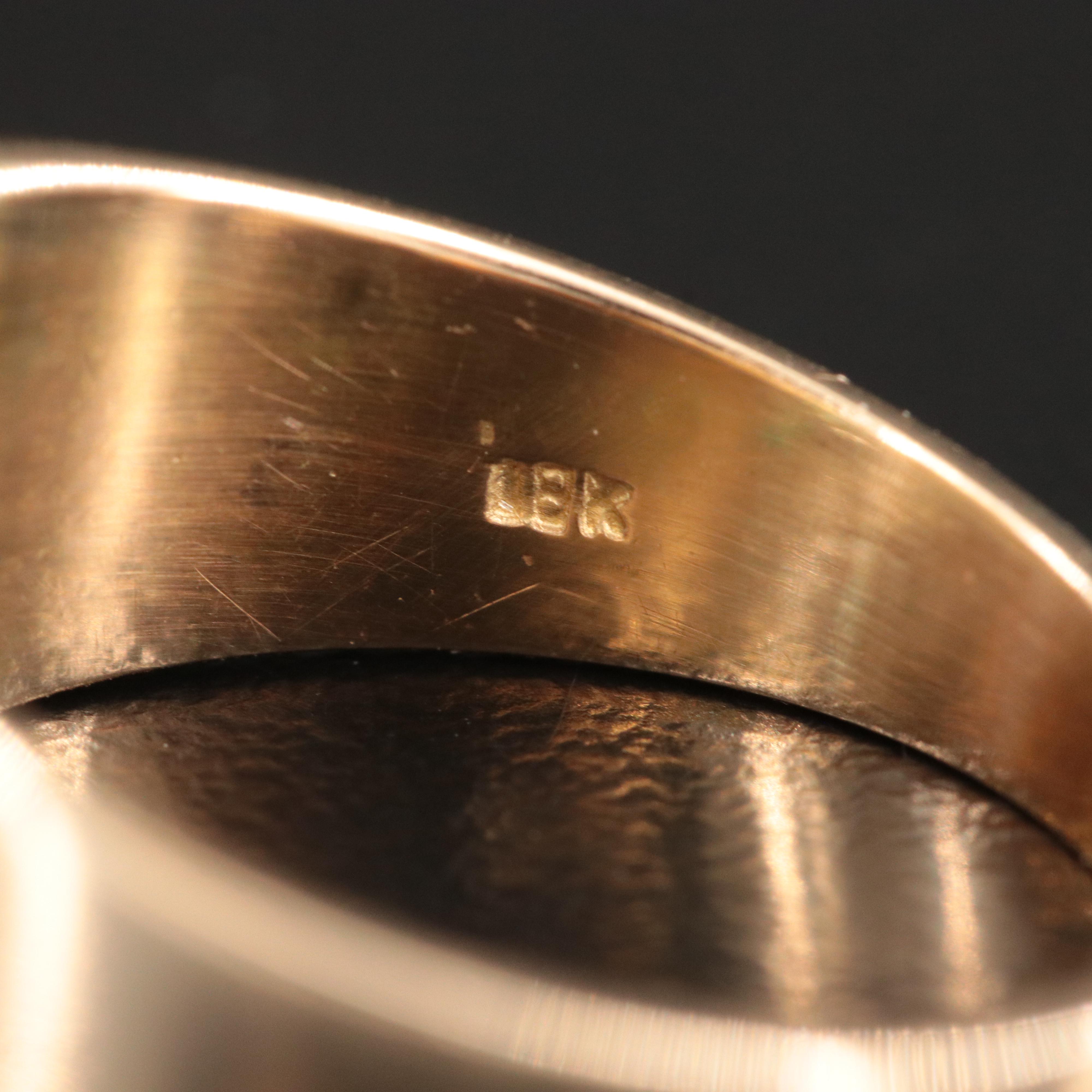 18K Emerald and Diamond Ring