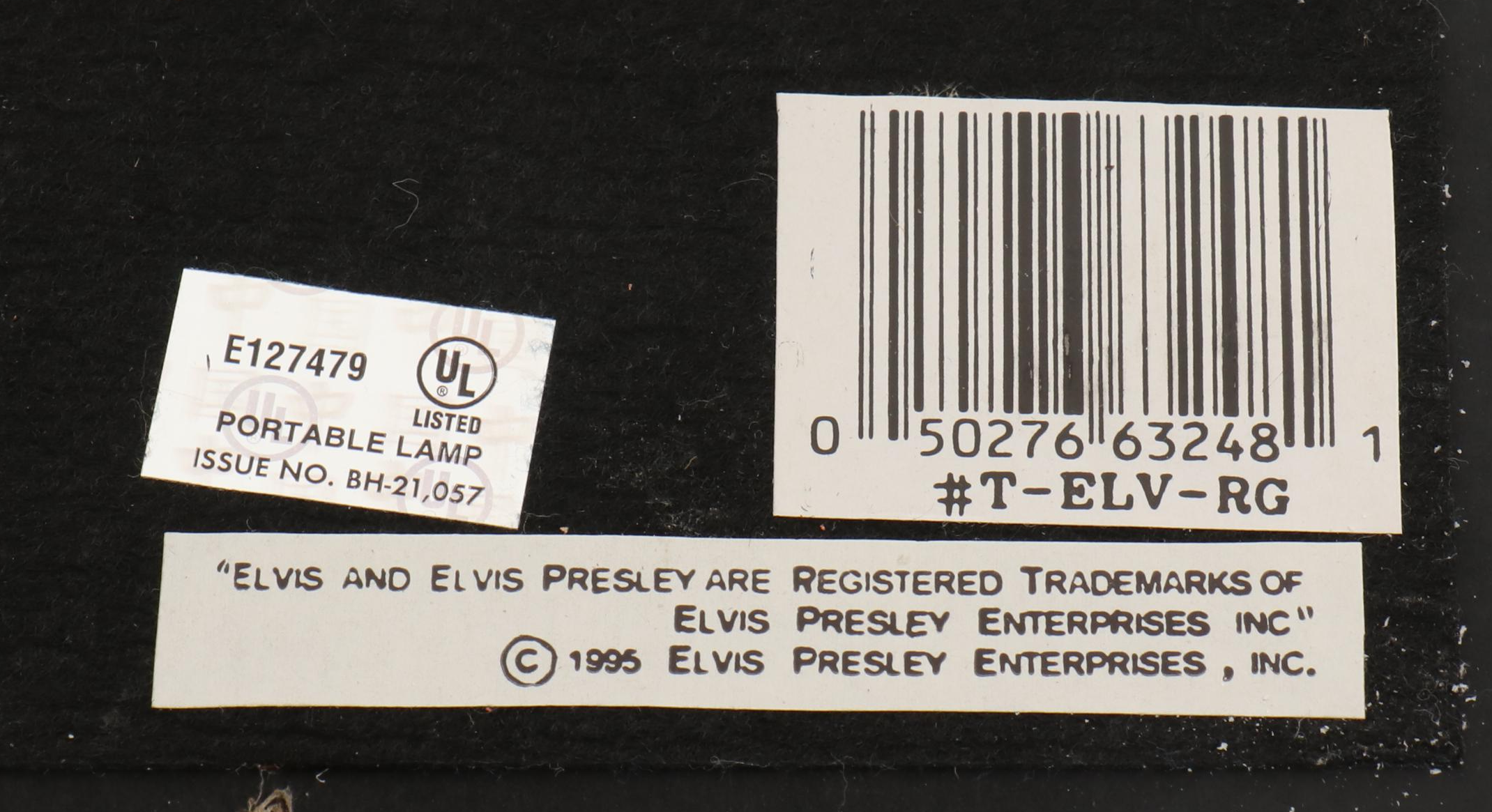 Cheyenne Lamps Elvis Motion Lamp, 1995