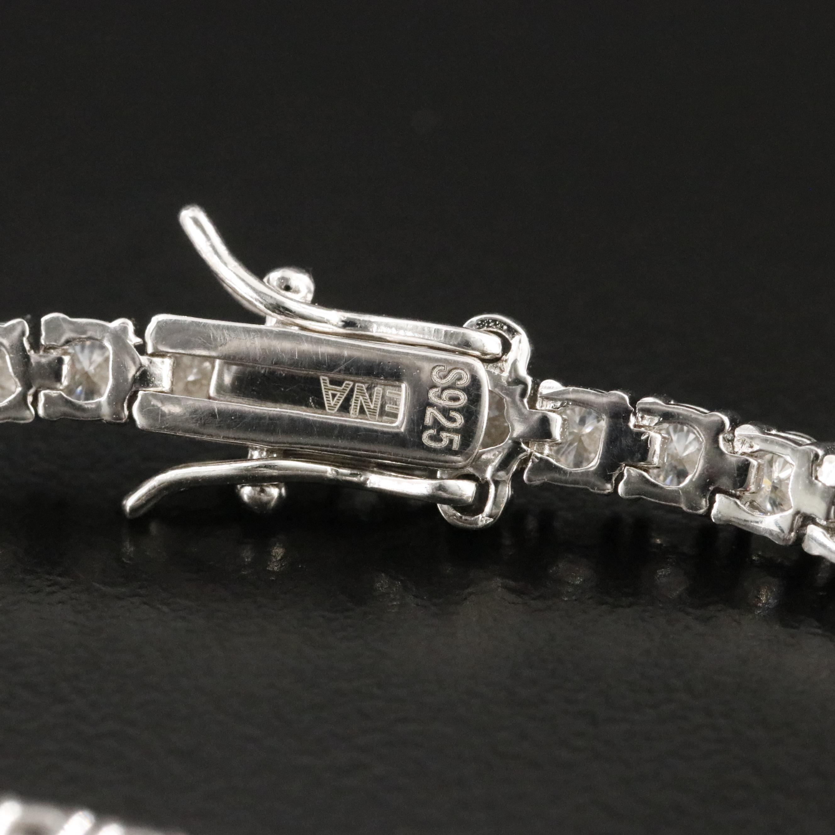 Sterling Moissanite Bracelet
