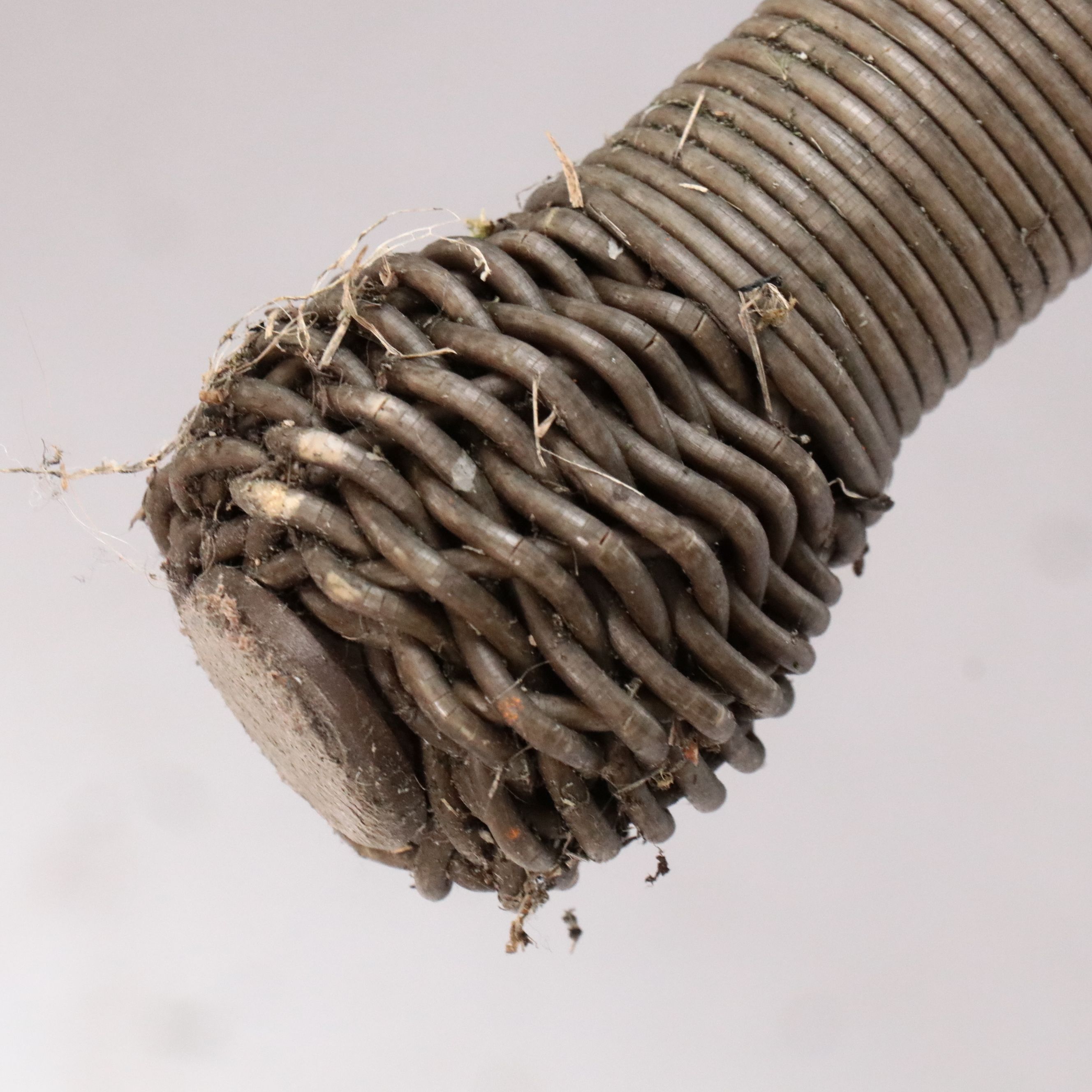 Resin Wicker Patio Settee with Upholstered Cushion