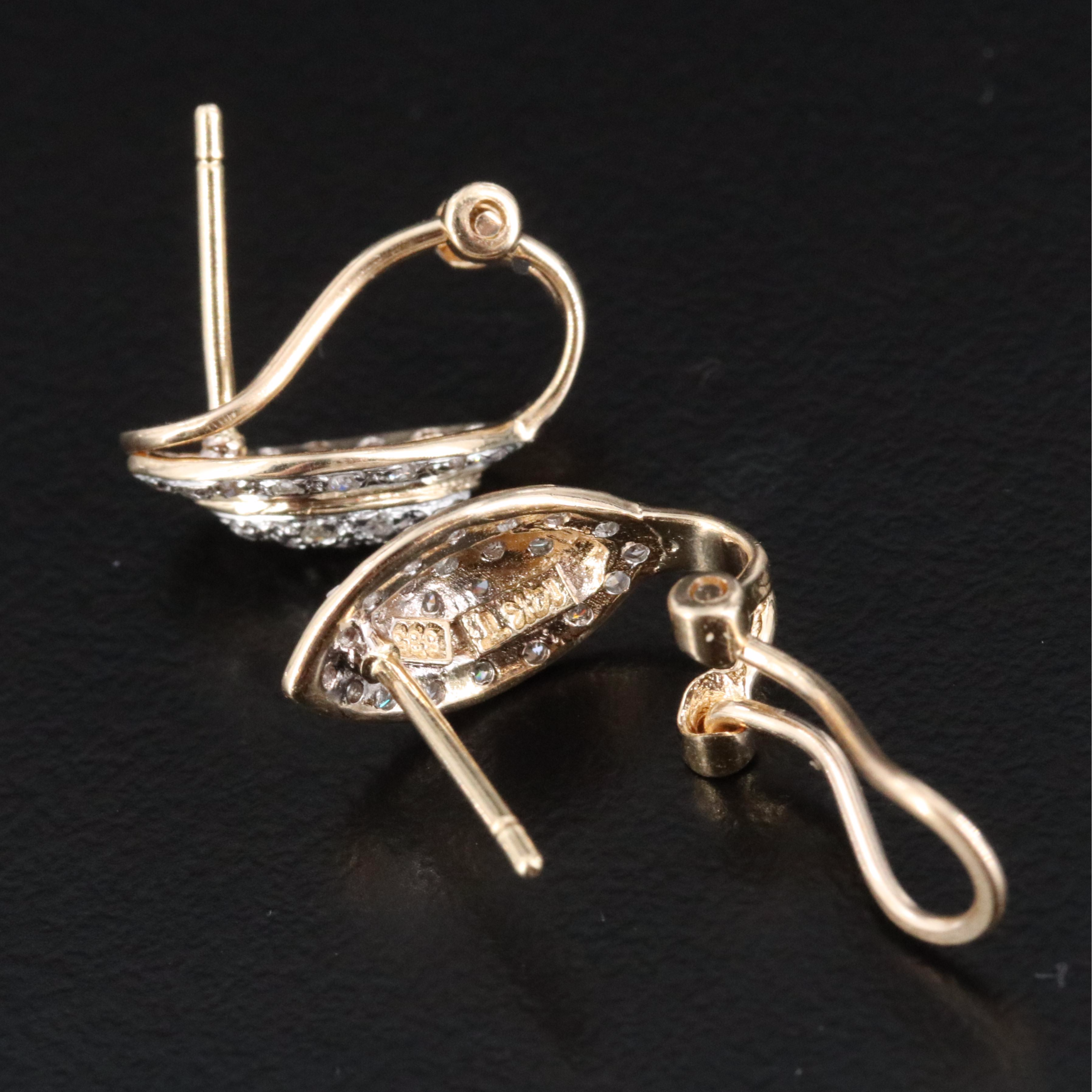 14K 0.25 CTW Diamond Earrings