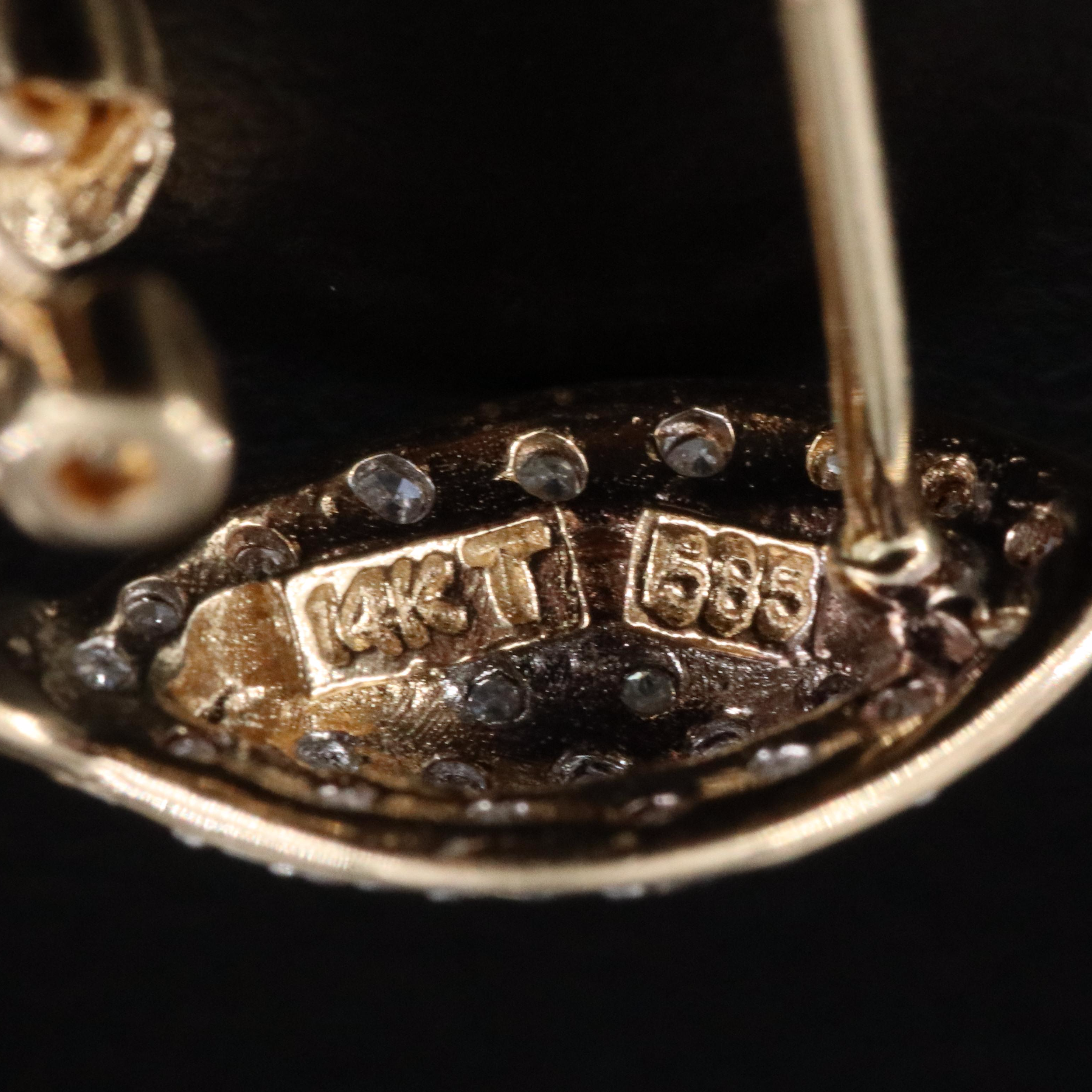 14K 0.25 CTW Diamond Earrings