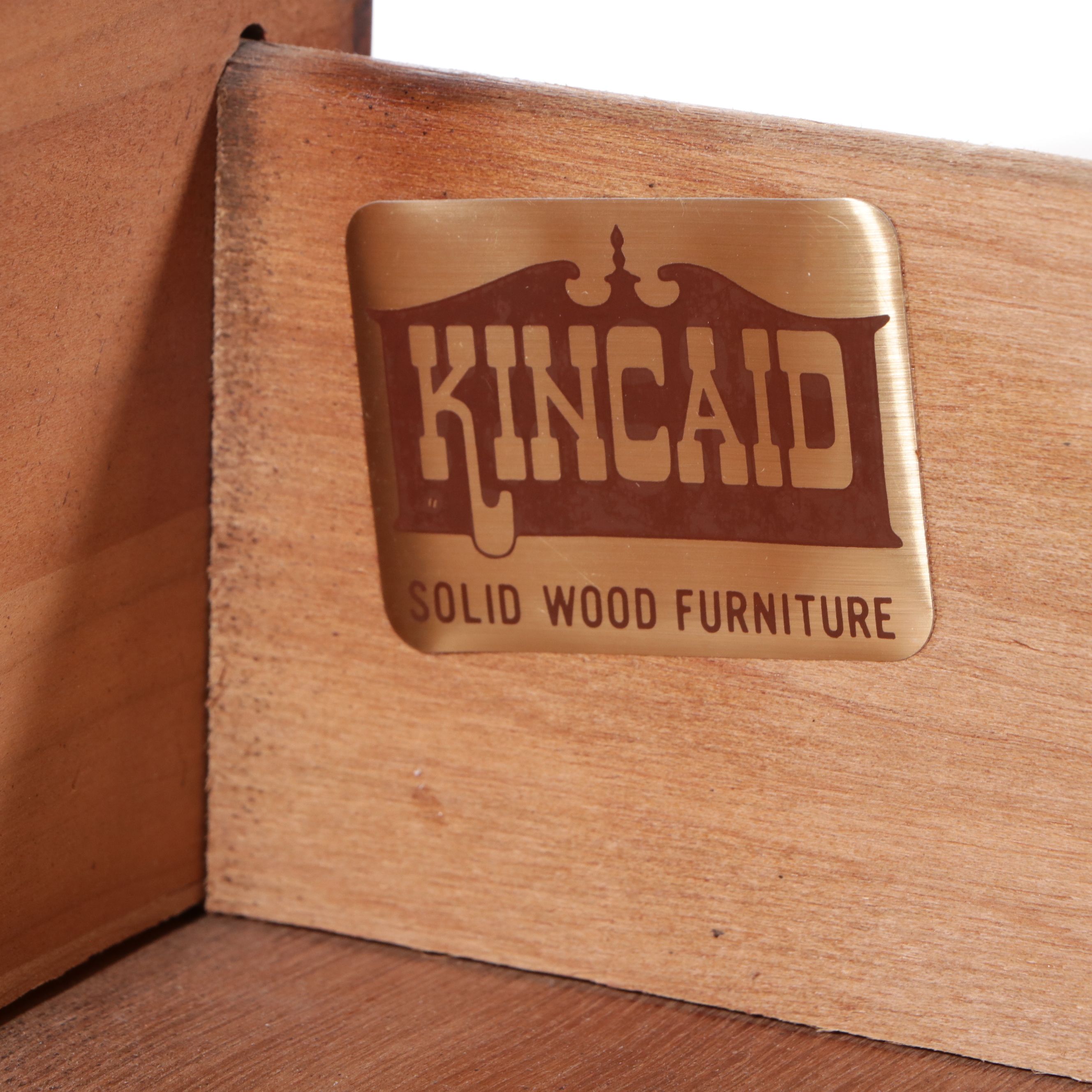 Two Kincaid Georgian Style Cherry Chests, Mid to Late 20th Century