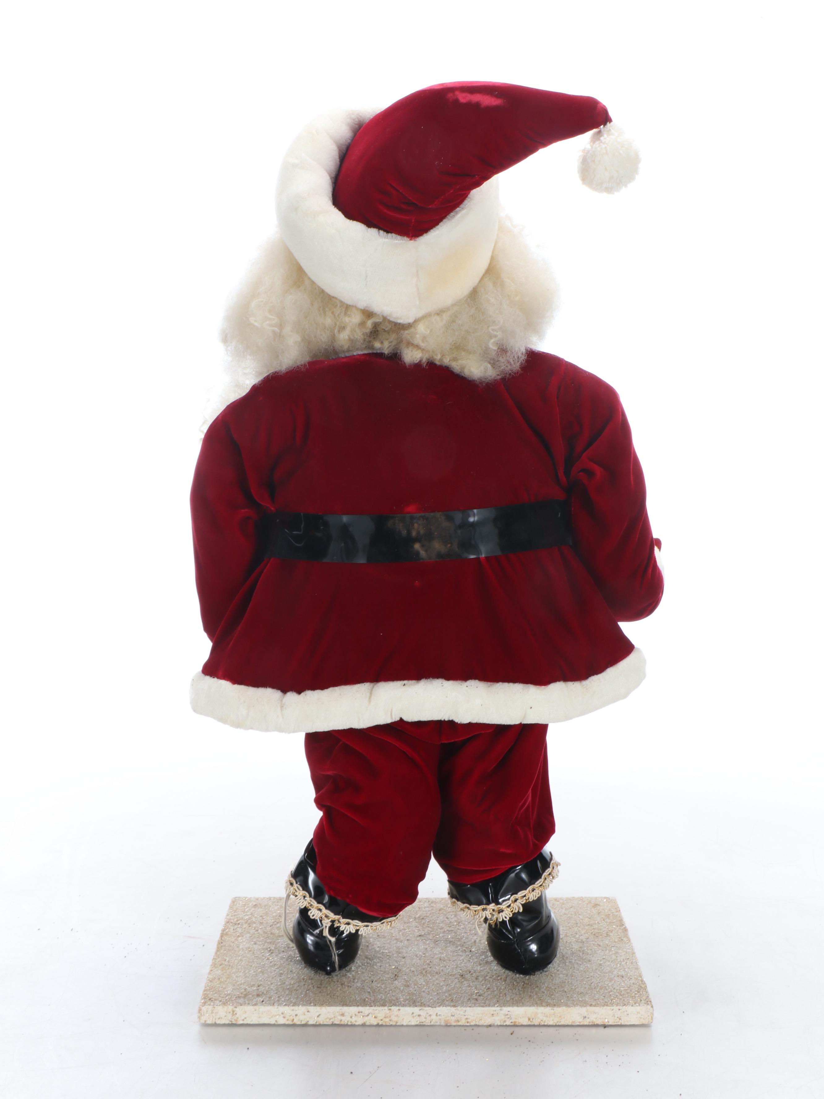 Animated Santa Claus Figure