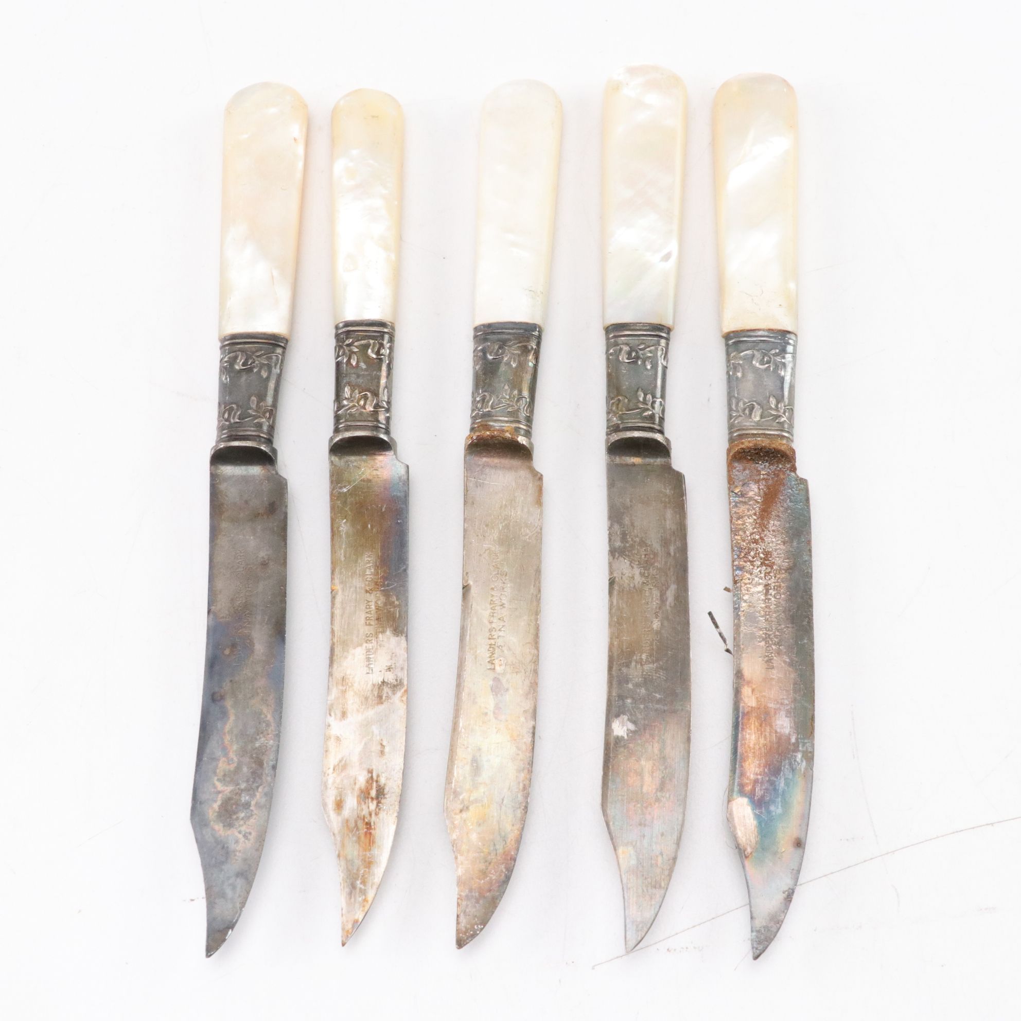 Landers, Frary & Clark and More Mother-of-Pearl Handled Flatware