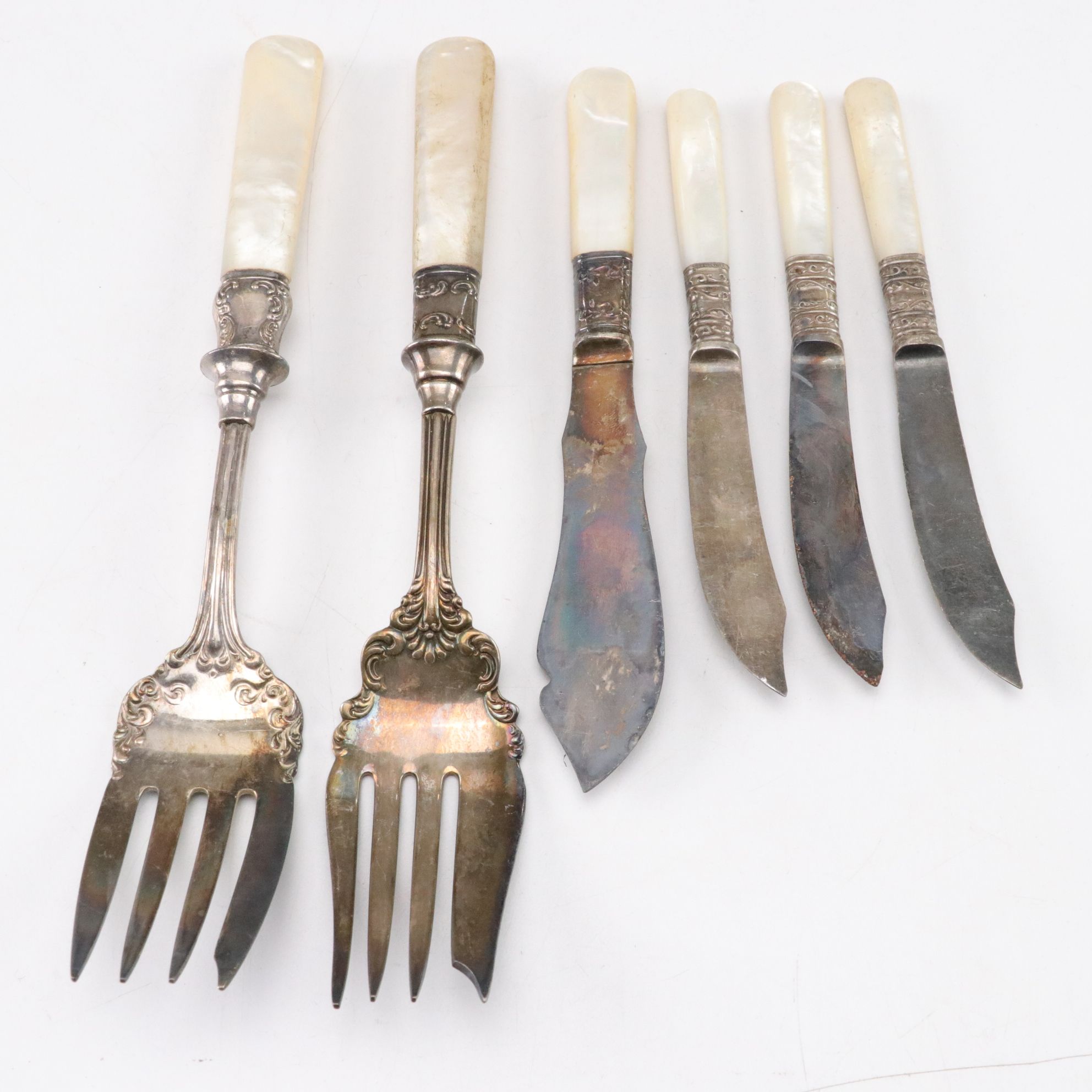 Landers, Frary & Clark and More Mother-of-Pearl Handled Flatware