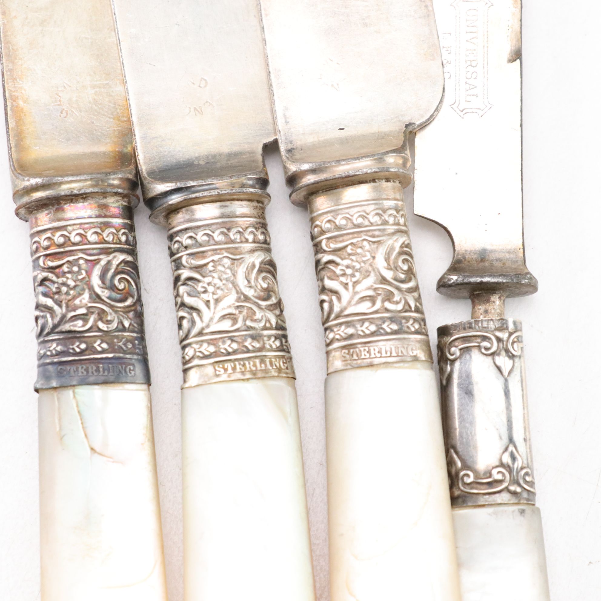 Landers, Frary & Clark and More Mother-of-Pearl Handled Flatware