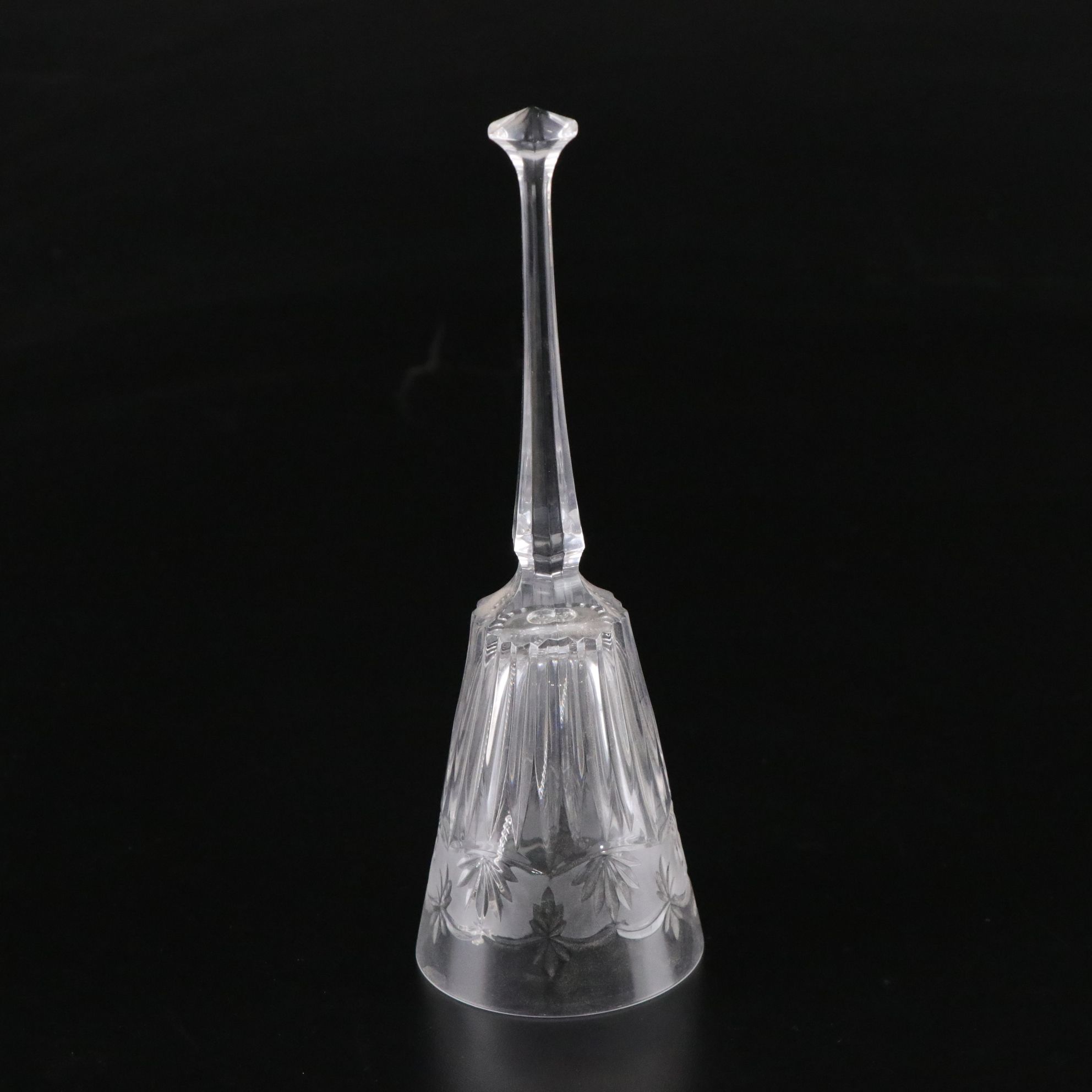 Silver Plate Bowl & Candle Holders with Crystal Bell & More