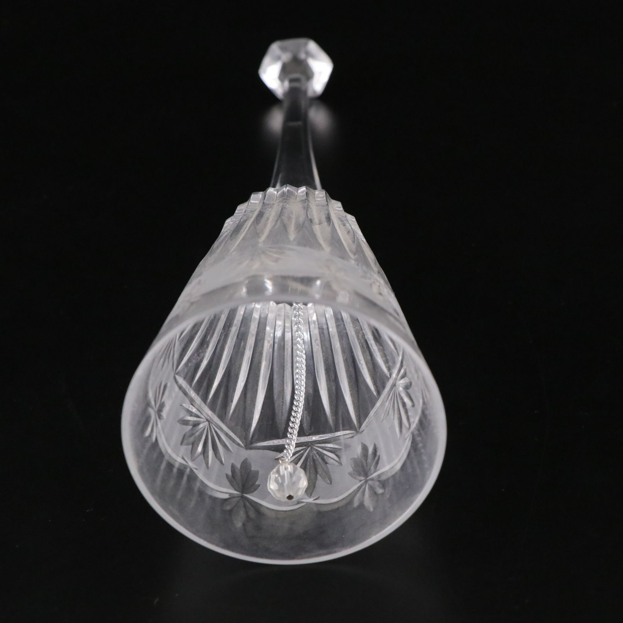 Silver Plate Bowl & Candle Holders with Crystal Bell & More