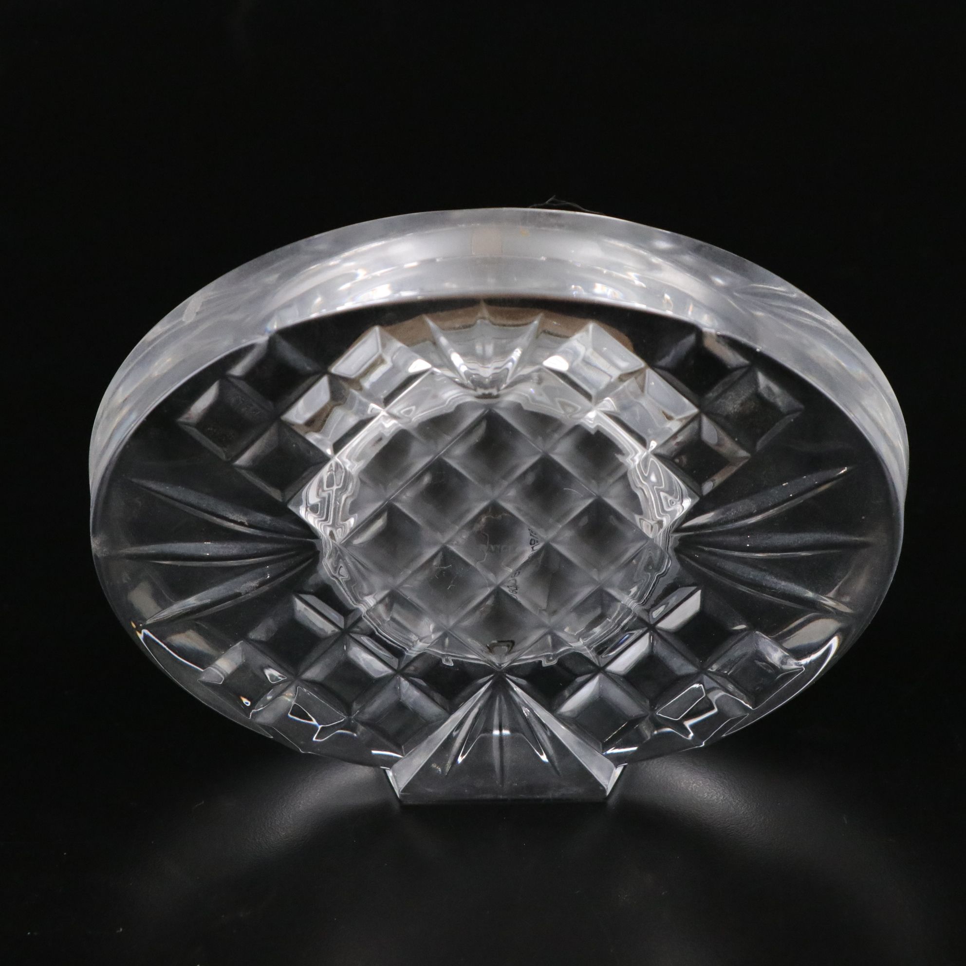 Silver Plate Bowl & Candle Holders with Crystal Bell & More