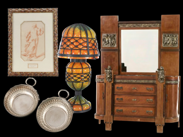 A Private Collection: French Antiques, Baroque Decorative Arts, Old Master Drawings, Sterling & Fine China