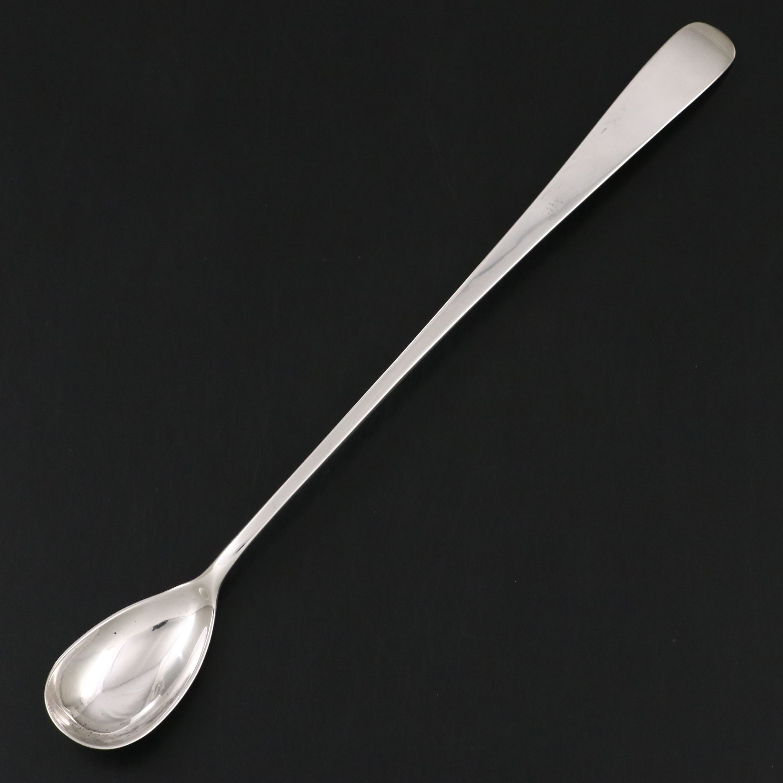 Vintage Gebelein Silversmiths Sterling Silver Cocktail Spoon with Bag