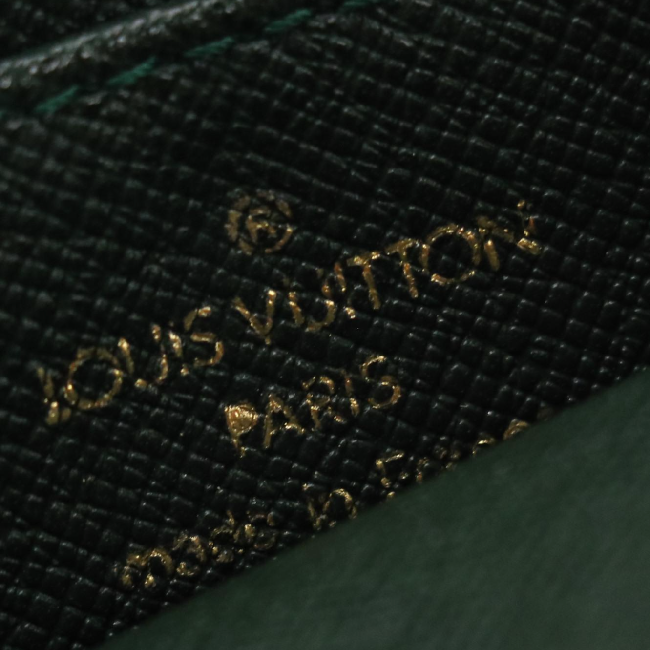 Louis Vuitton Pochette Homme Clutch in Cipango Gold Epi Leather