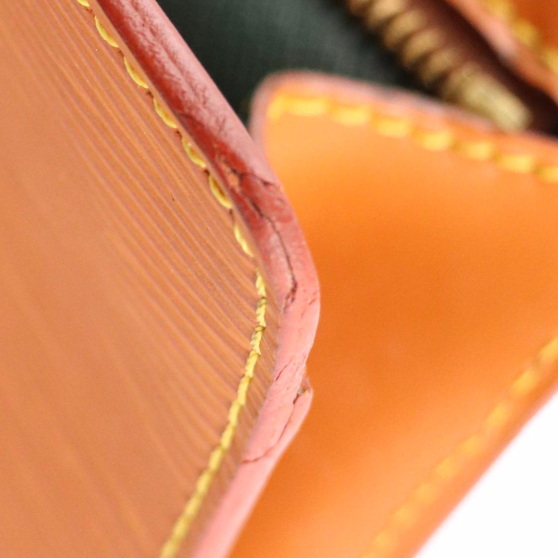 Louis Vuitton Pochette Homme Clutch in Cipango Gold Epi Leather