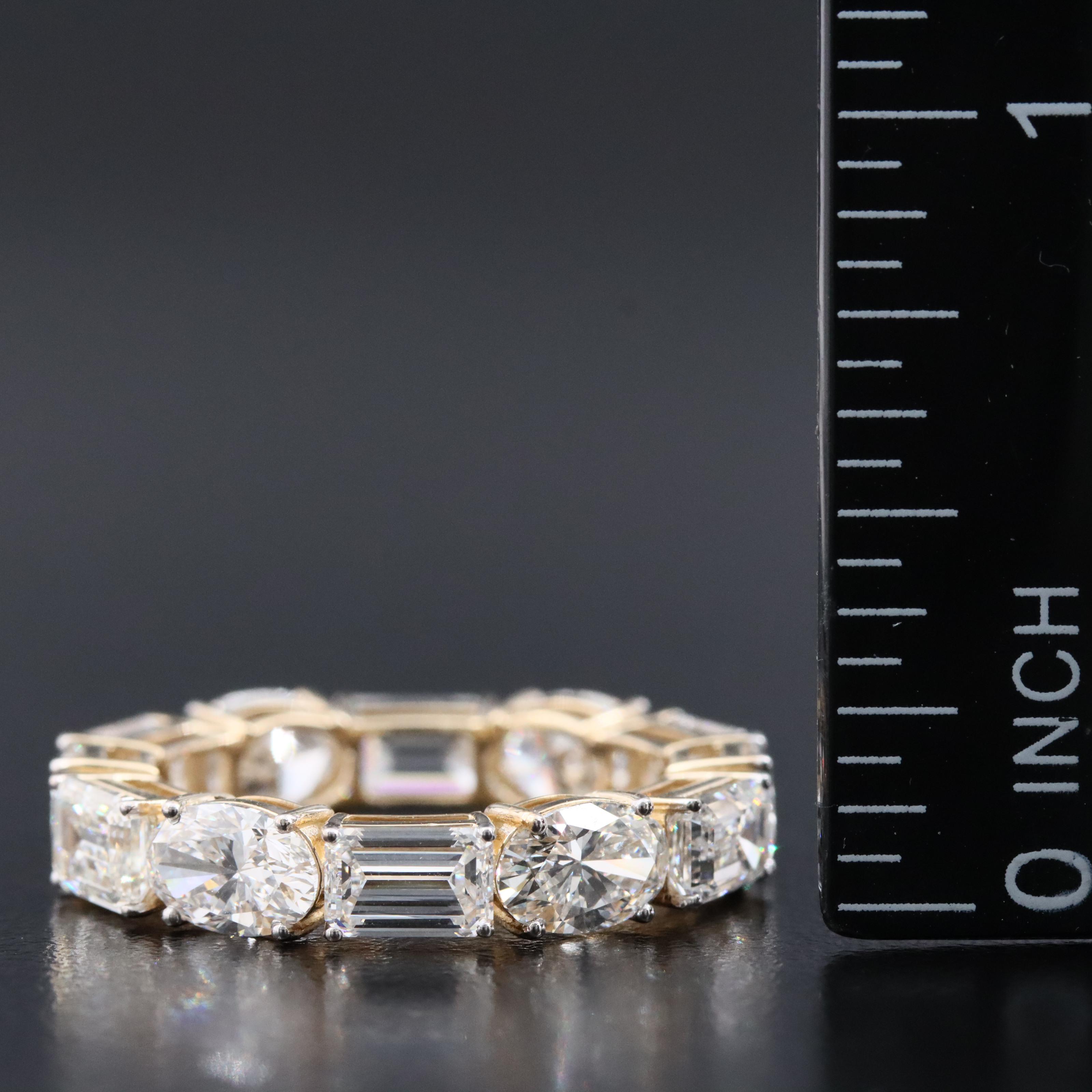 14K 6.35 CTW Lab Grown Diamond Eternity Band