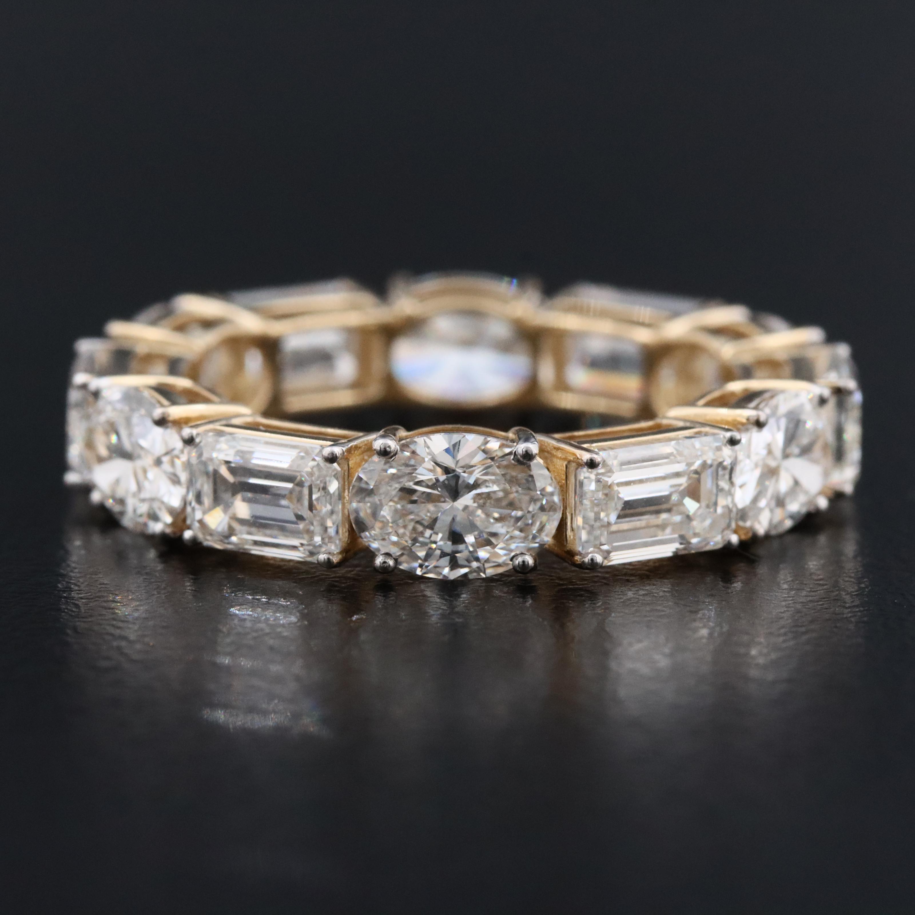 14K 6.35 CTW Lab Grown Diamond Eternity Band