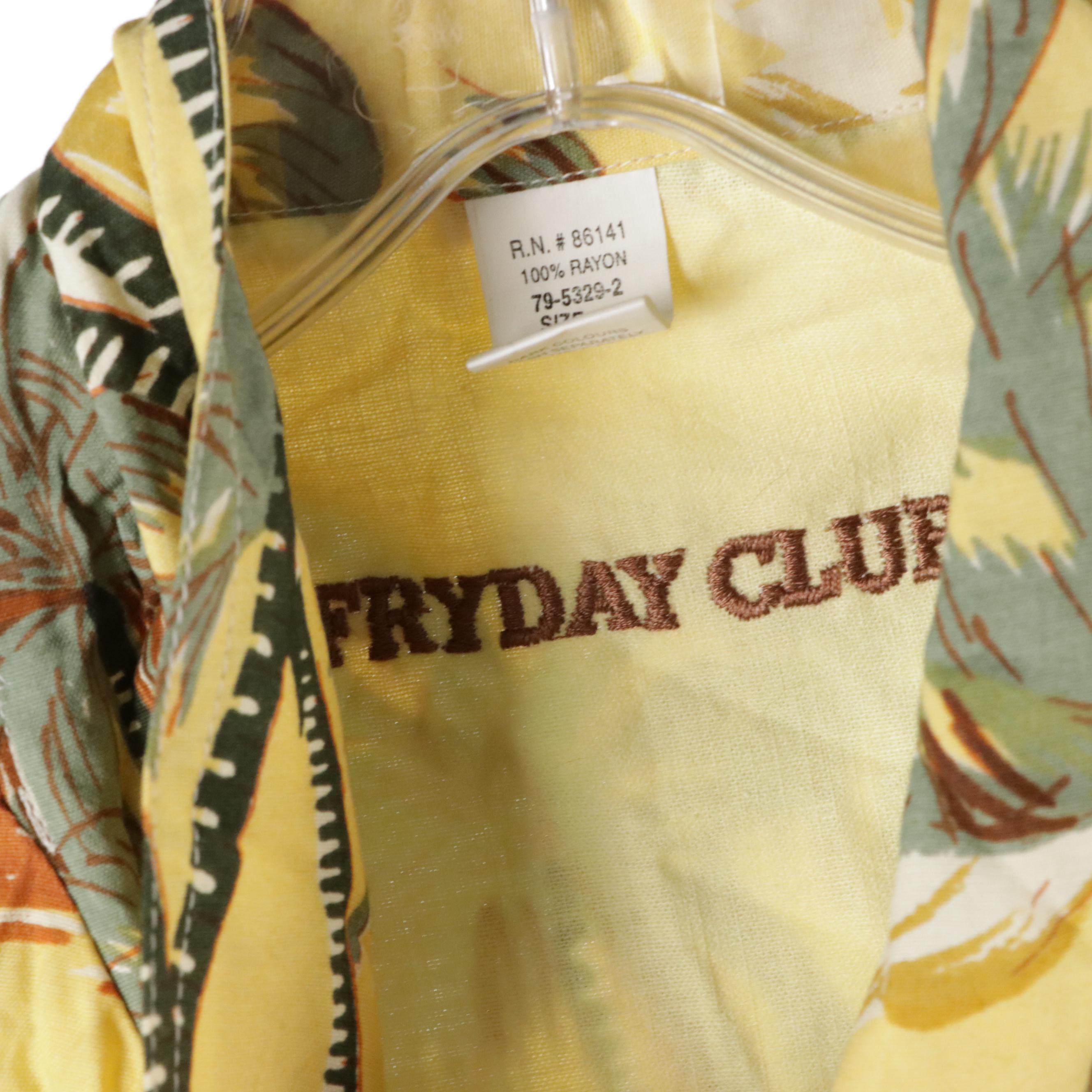 Men's Hawaiian Rayon Shirts by Ocean Current, Fryday Club, and Thums Up
