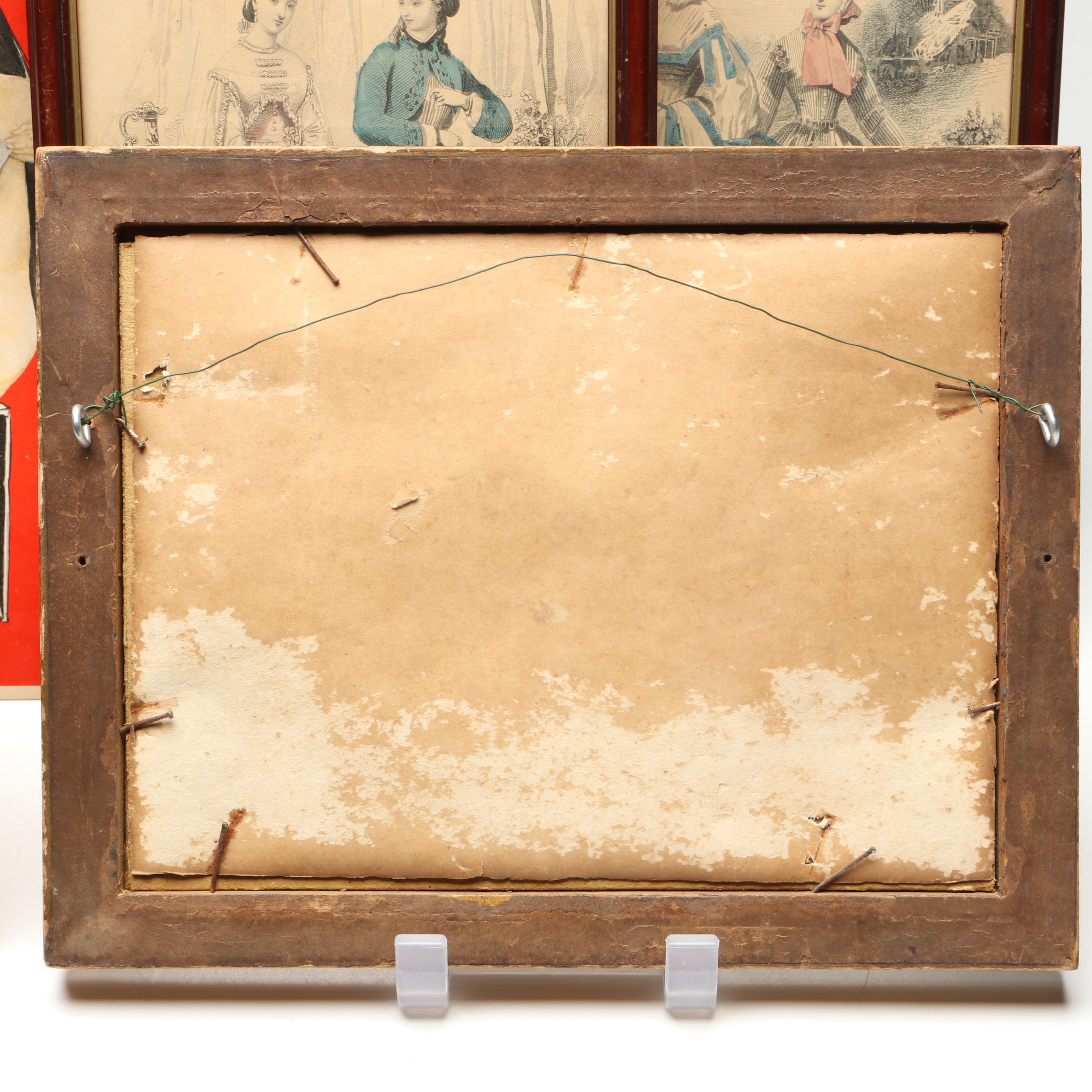 Shirley Temple Scrapbook with Hand-Colored Engravings and More Décor