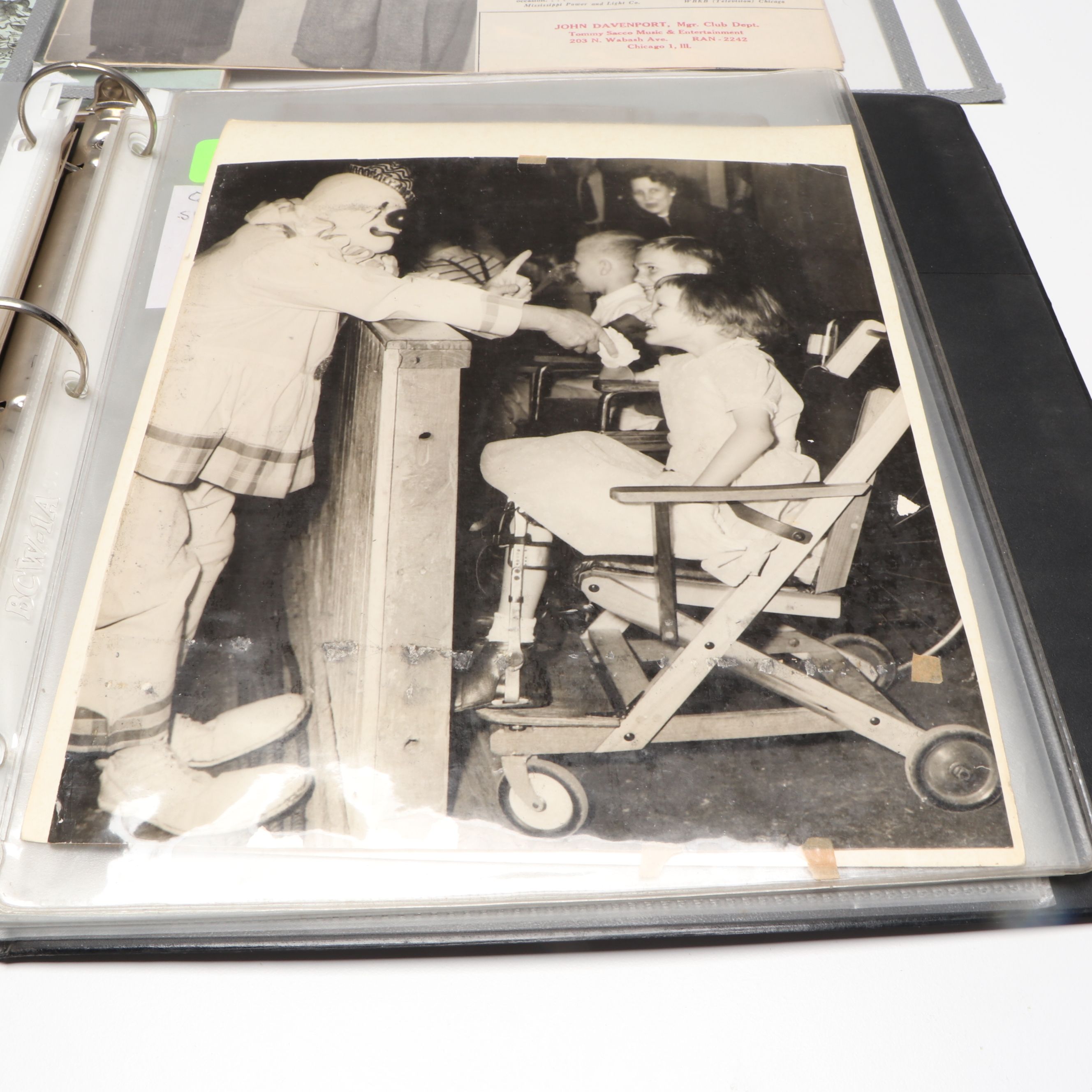 Pharos, Prof. De La Mano with Other Flyers, Photographs and More Ephemera