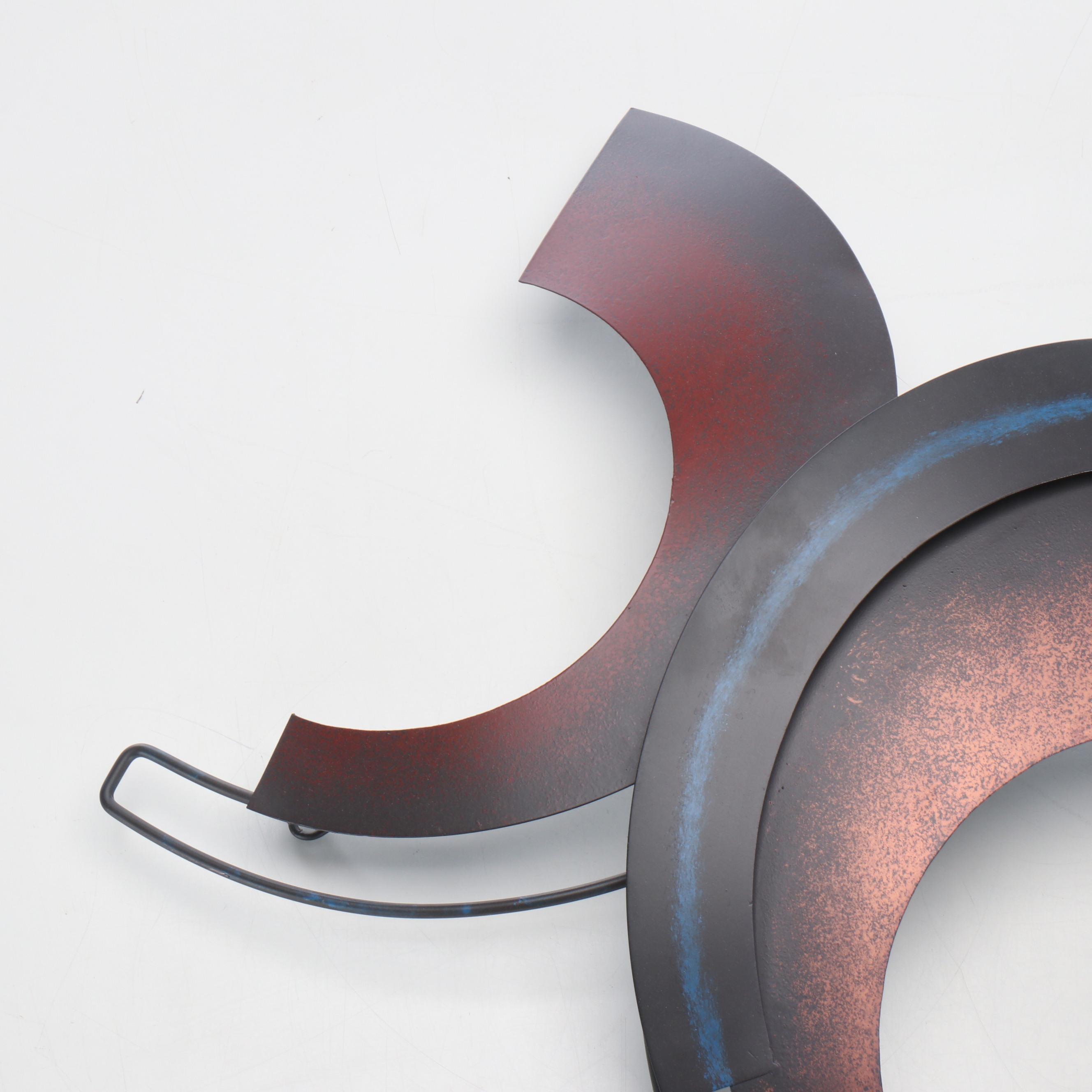 Curtis Jeré Abstract Metal Wall Sculpture "Echo," 2003