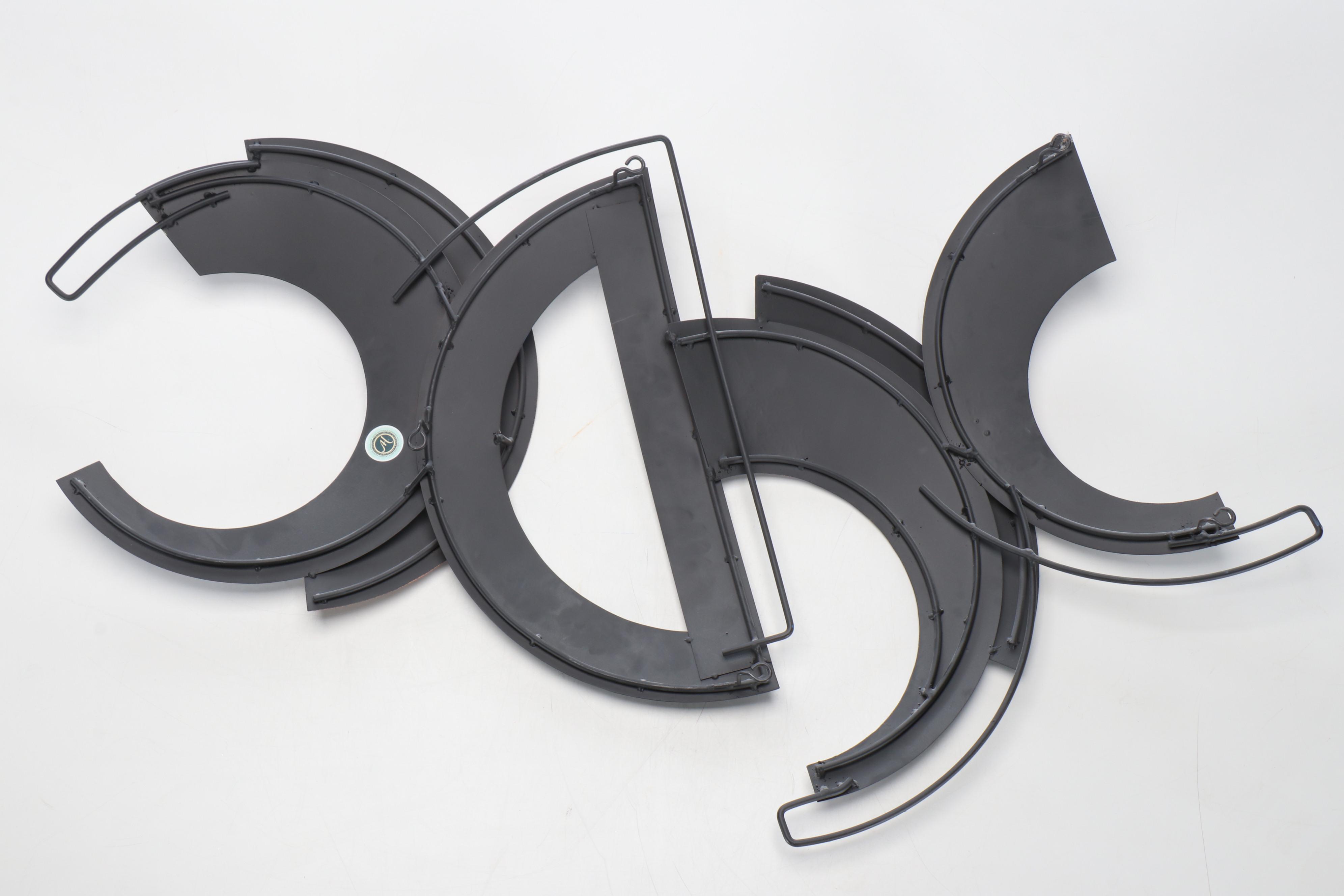 Curtis Jeré Abstract Metal Wall Sculpture "Echo," 2003