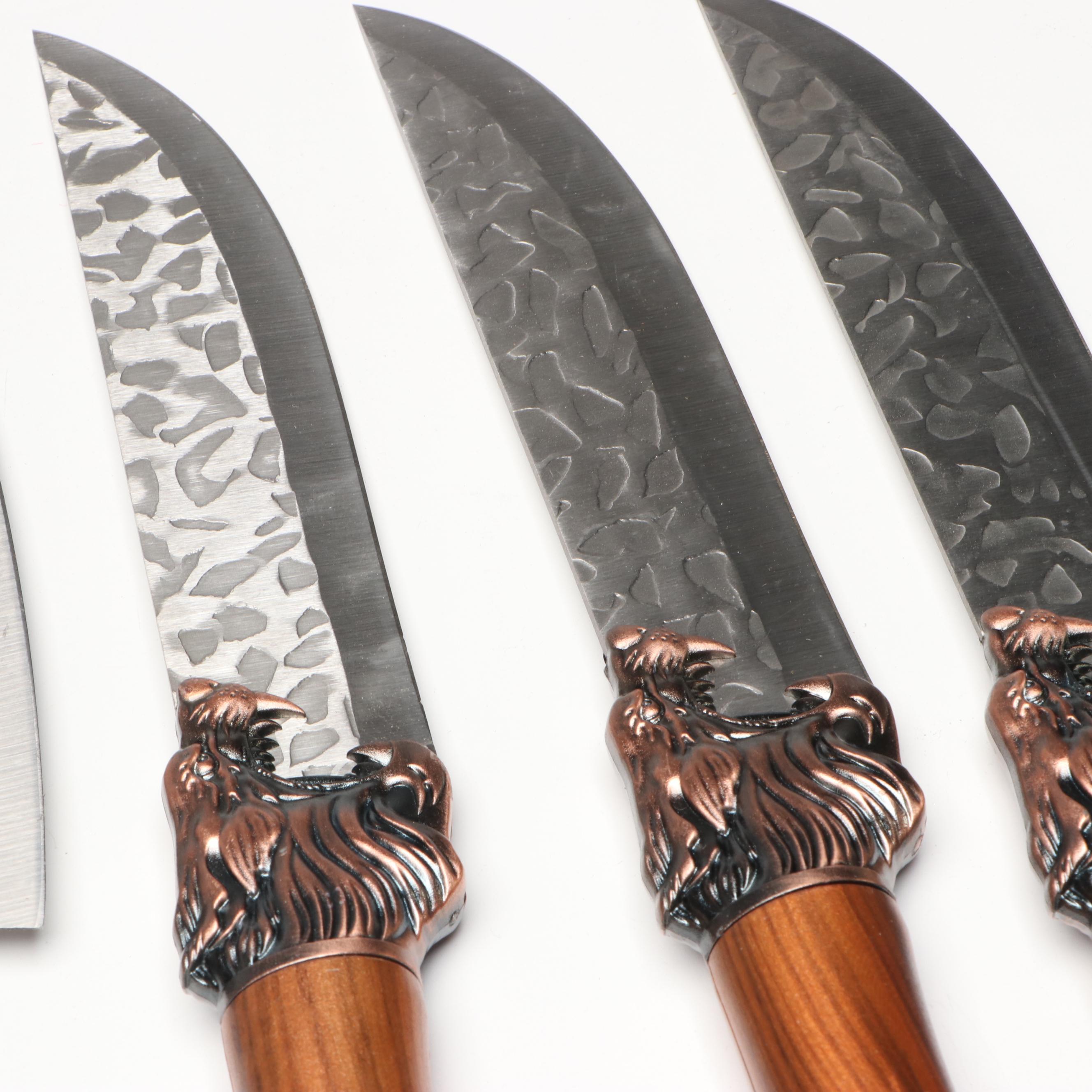 Dragon Scale Chef's Kitchen Knives