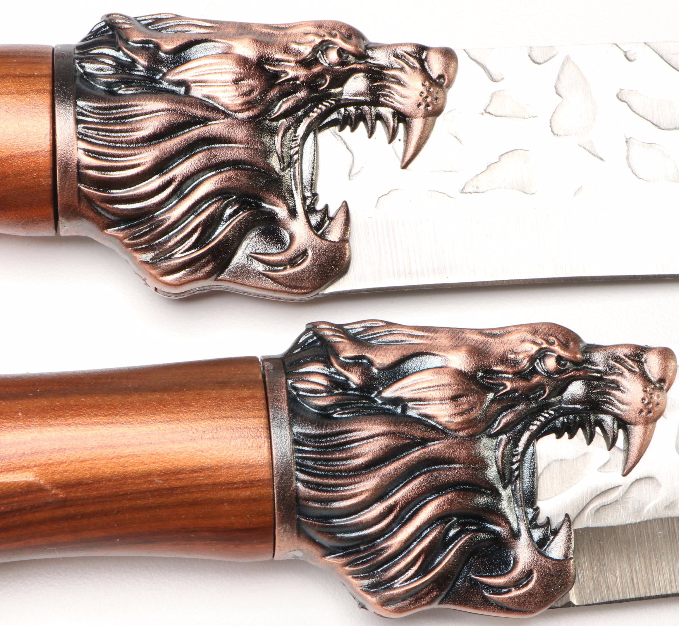 Dragon Scale Chef's Kitchen Knives