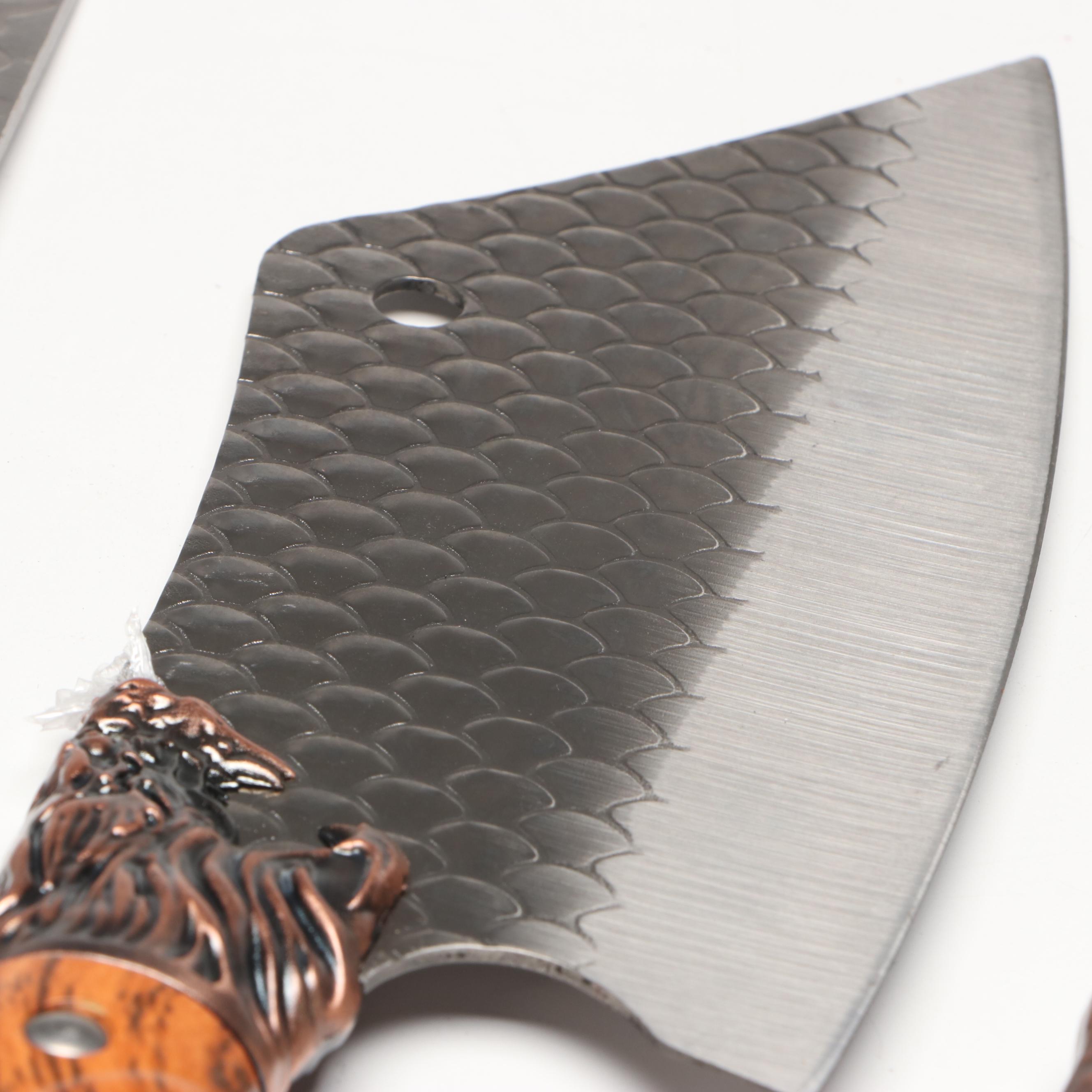 Dragon Scale Chef's Kitchen Knives
